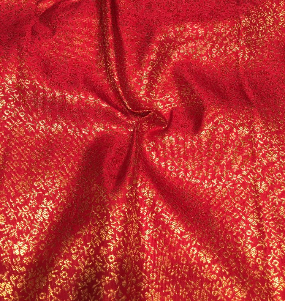 Semi Kanjivaram Saree (Product Code: 4143)