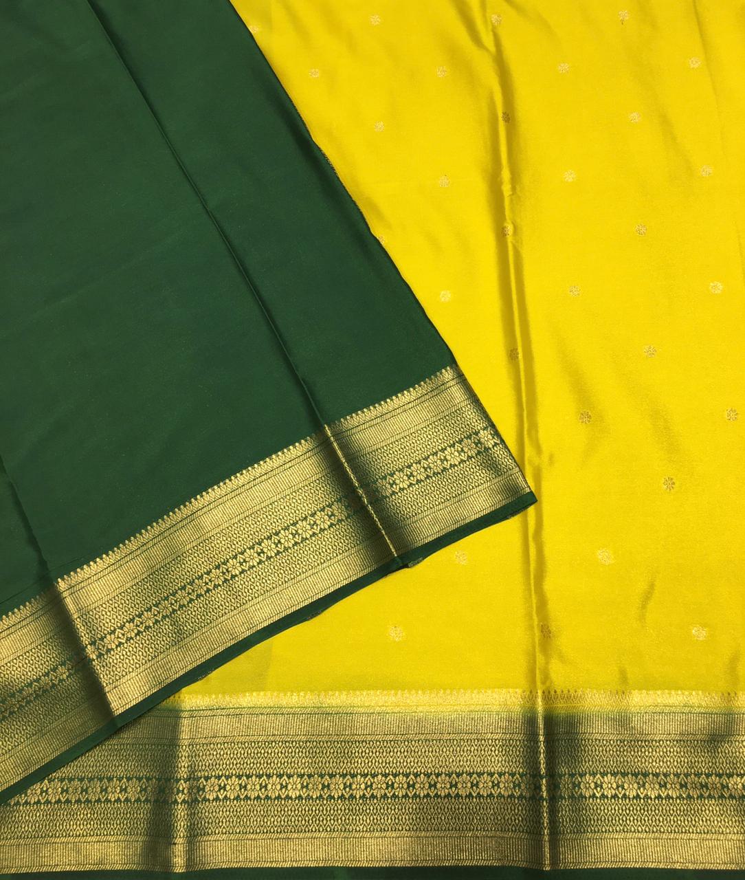 Semi Mysore Crepe Saree (Product Code : 3359-01)