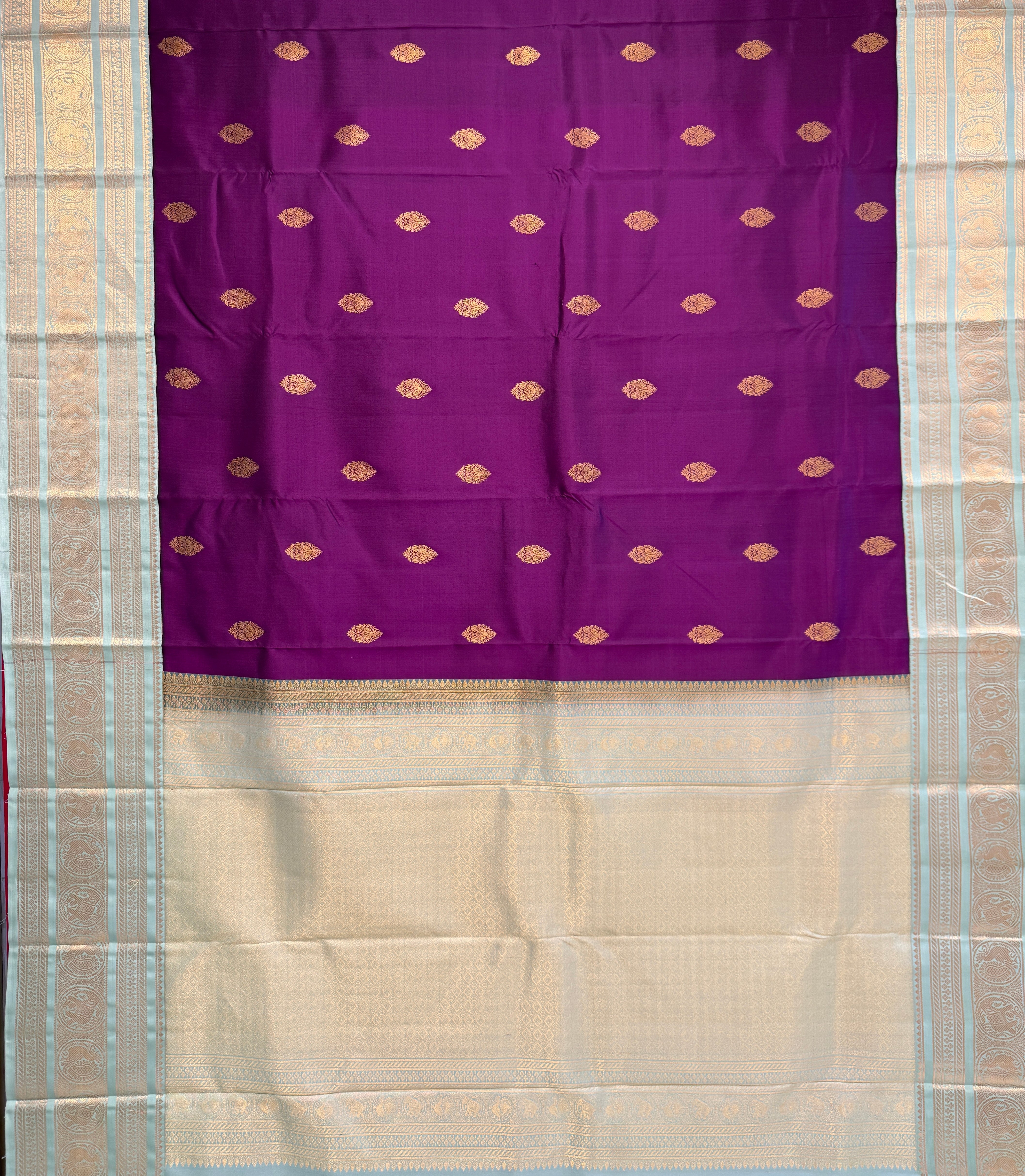Pure Kanjivaram Silk Saree (Product Code: 4934)