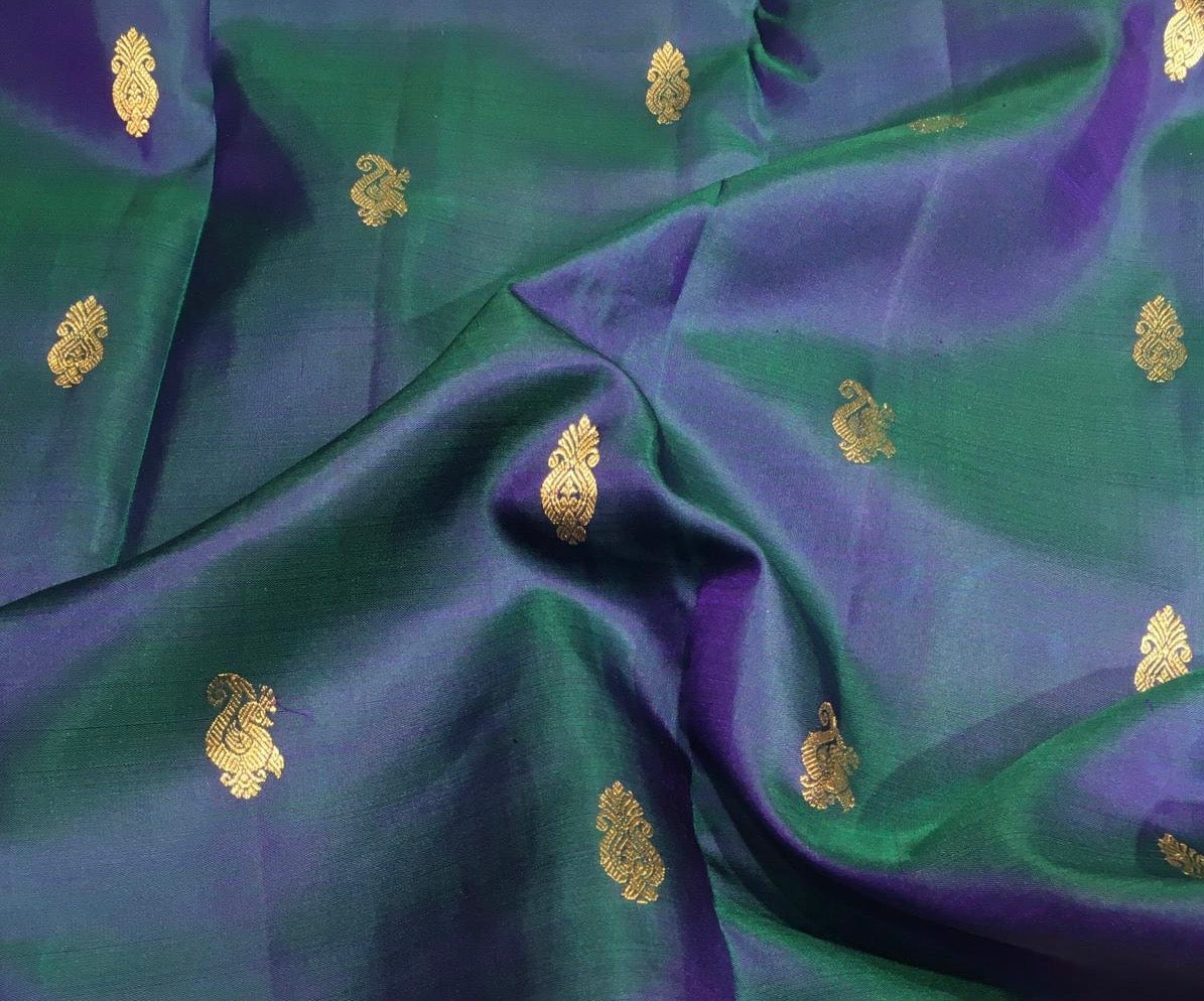 Pure Traditional Kanjivaram Silk Saree (Product Code: 4675)