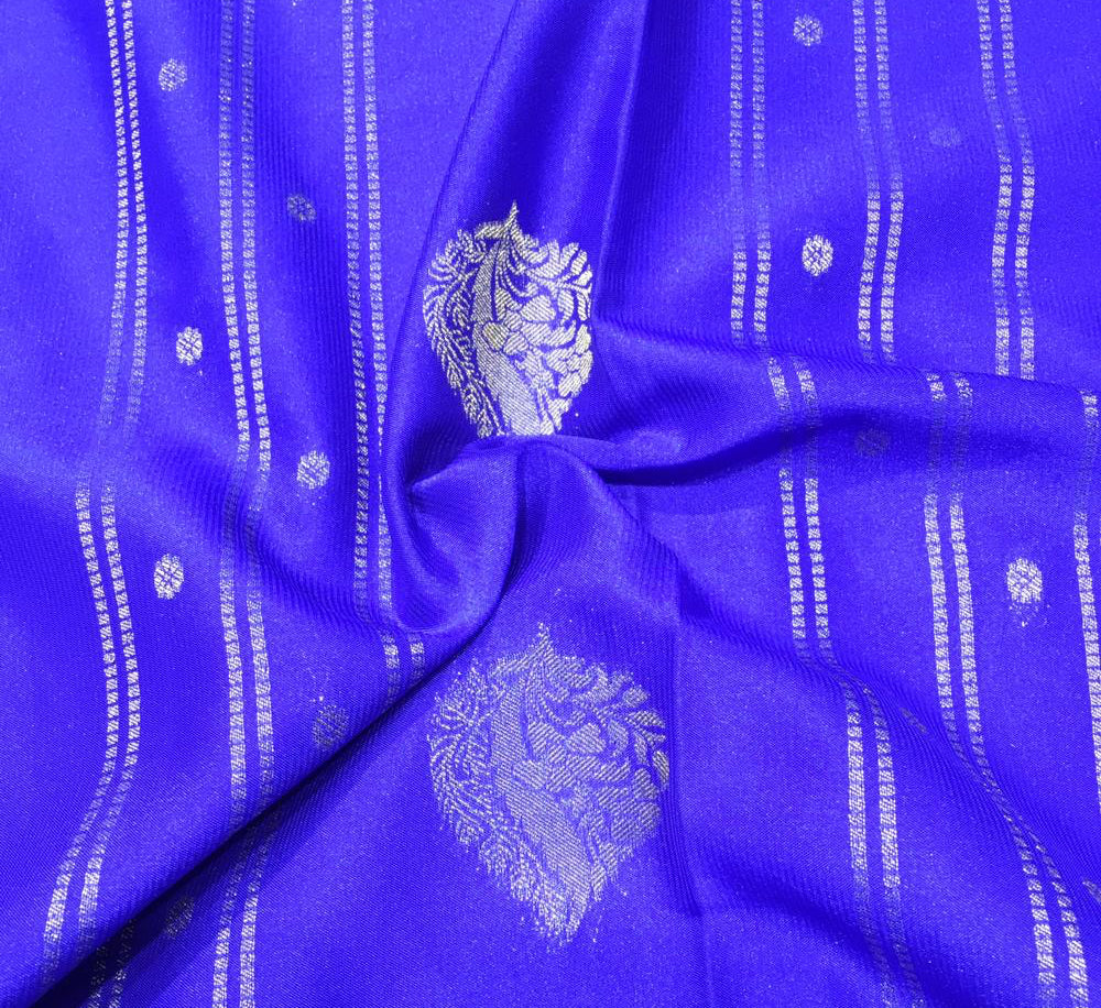 Semi Mysore Crepe Saree (Product Code: 4831-02)
