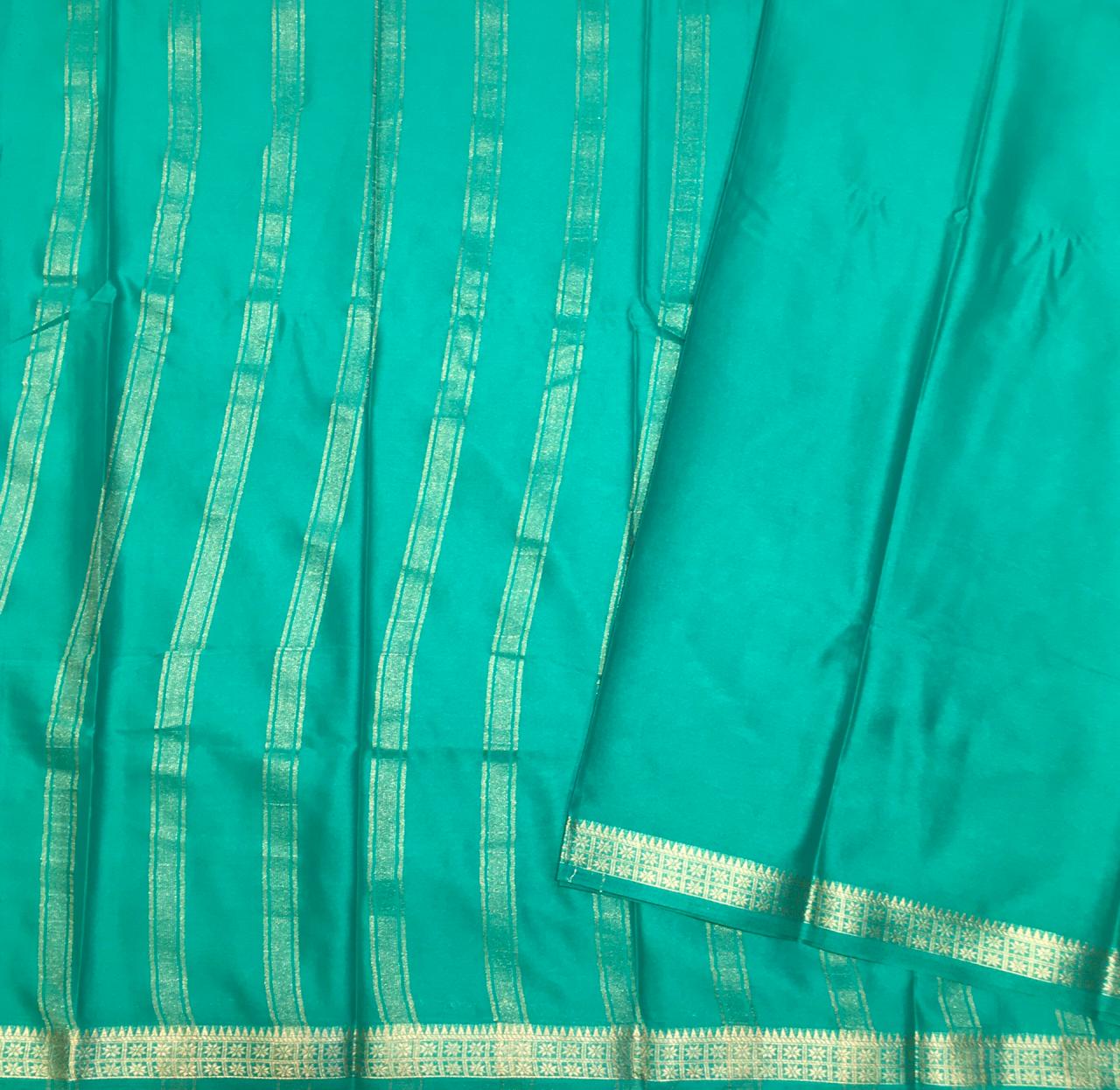 Semi Mysore crepe saree (Product code:4091-06)