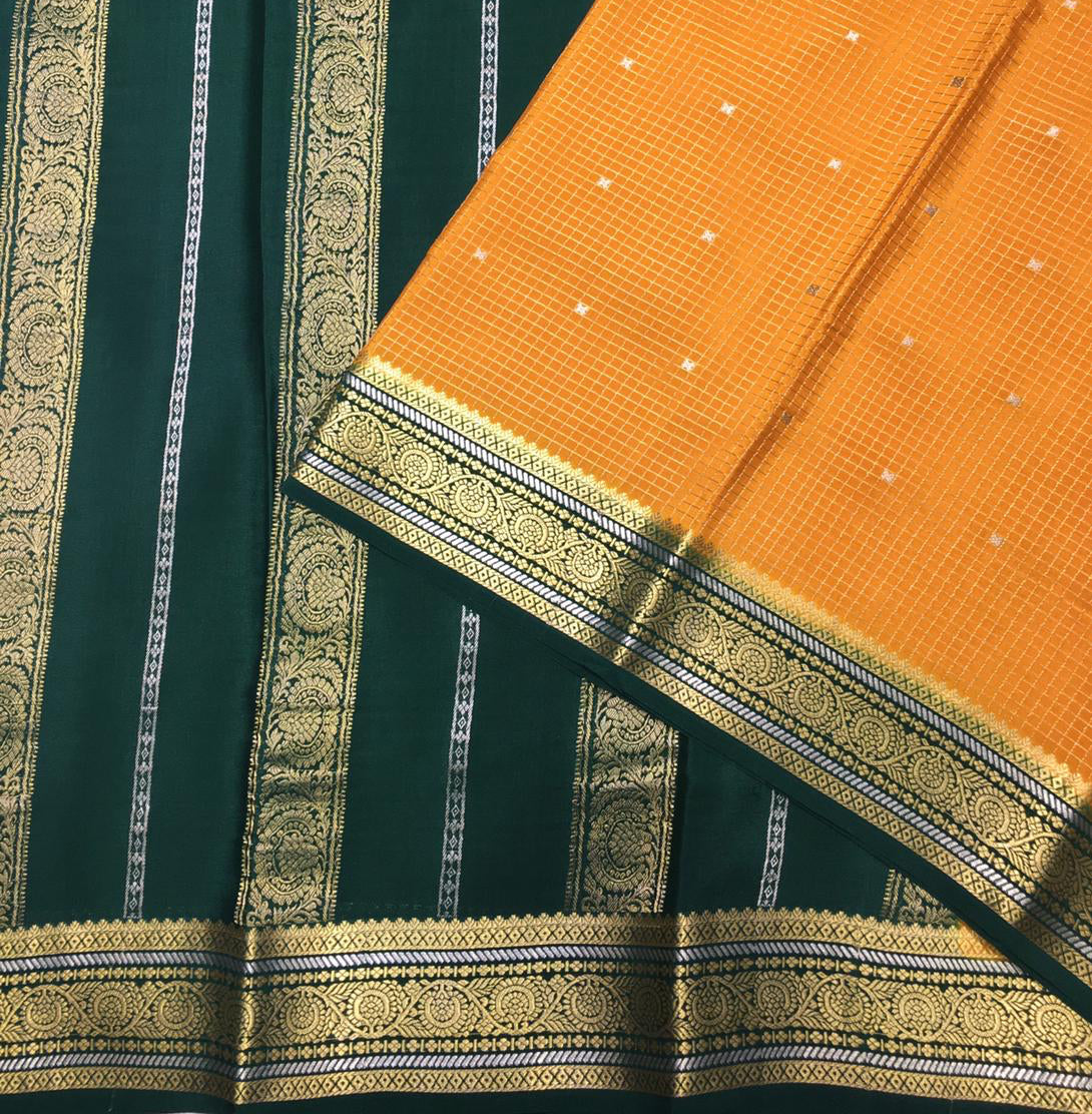 Pure Mysore Crepe Saree (Product Code: 4416-04)