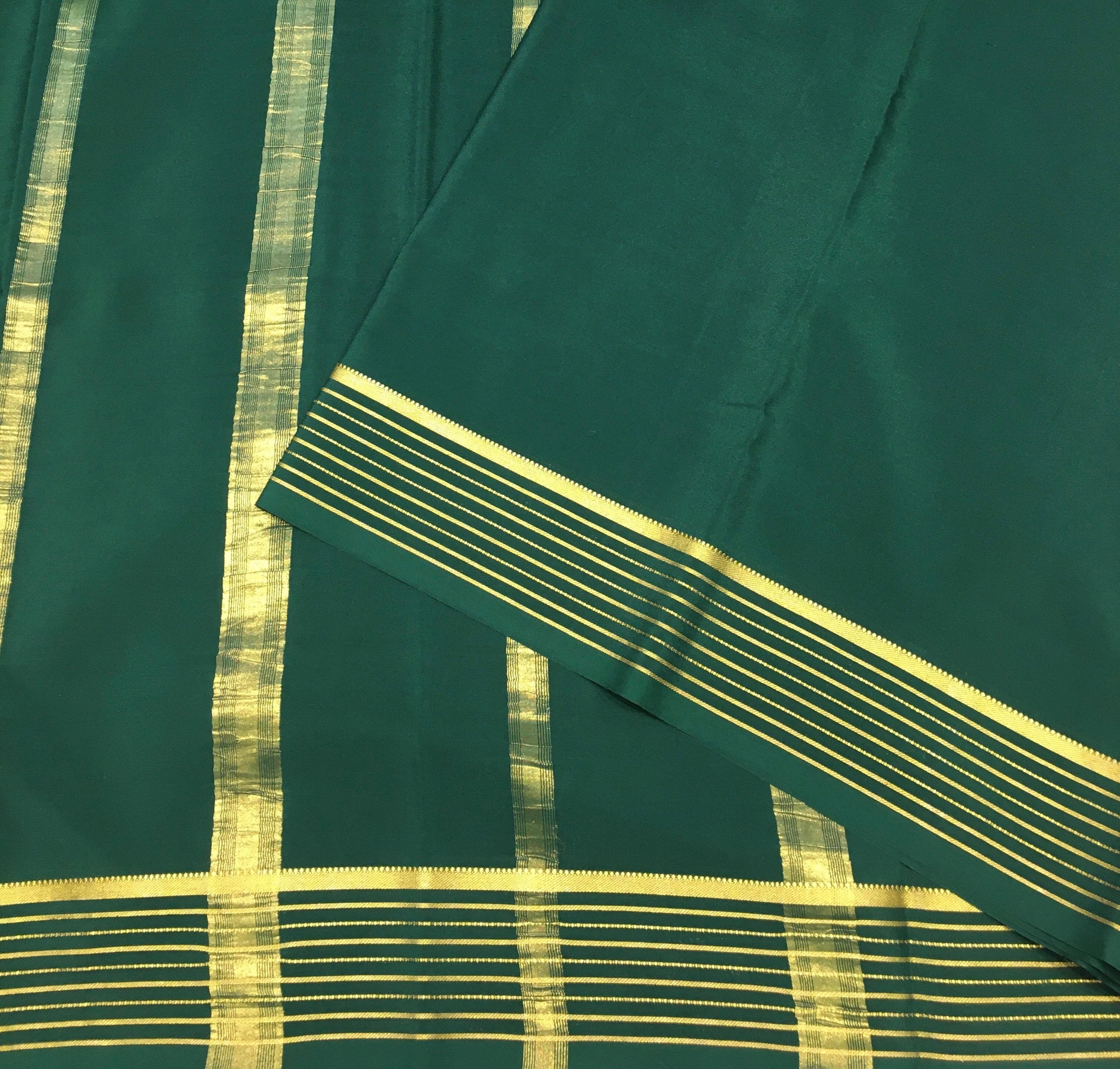 Pure Mysore Crepe Saree (Product Code: 4413-01)