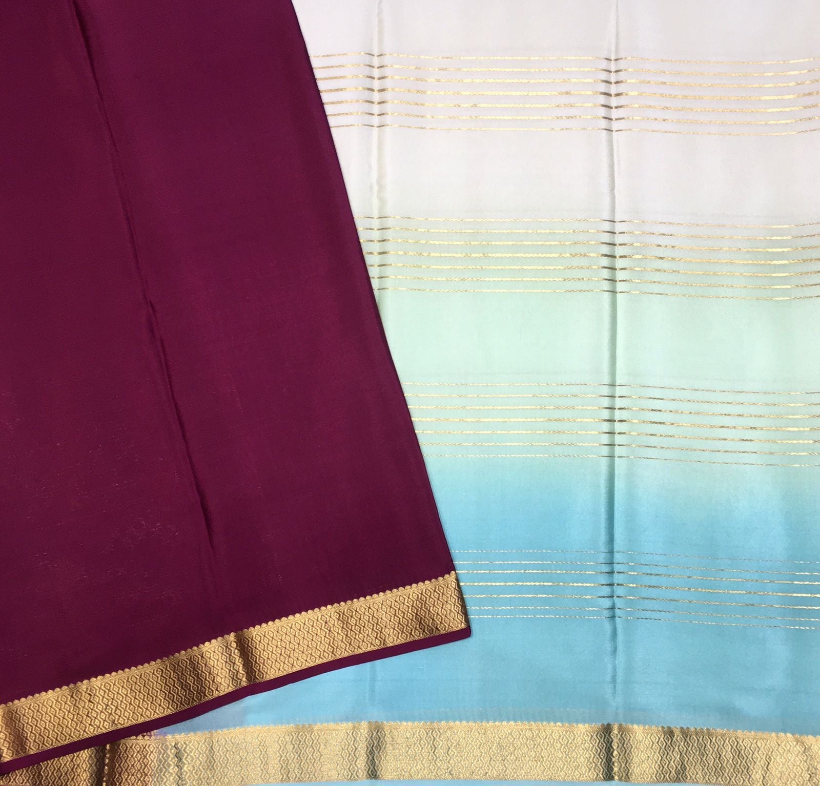 Pure Mysore crepe saree (product code: 3574)