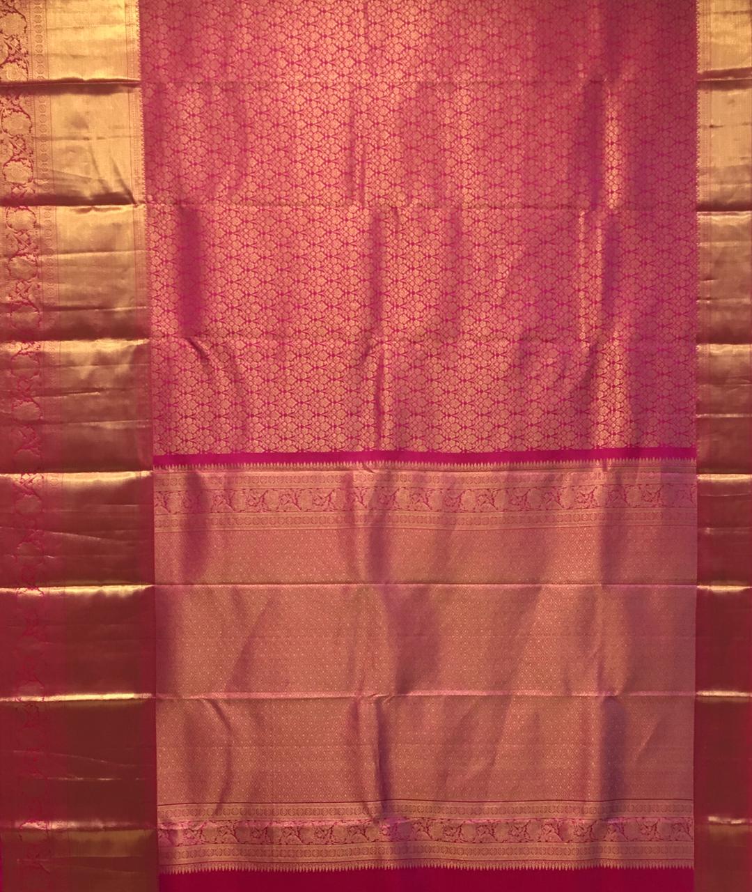 Pure kanjivaram bridal silk saree (product code:3069)