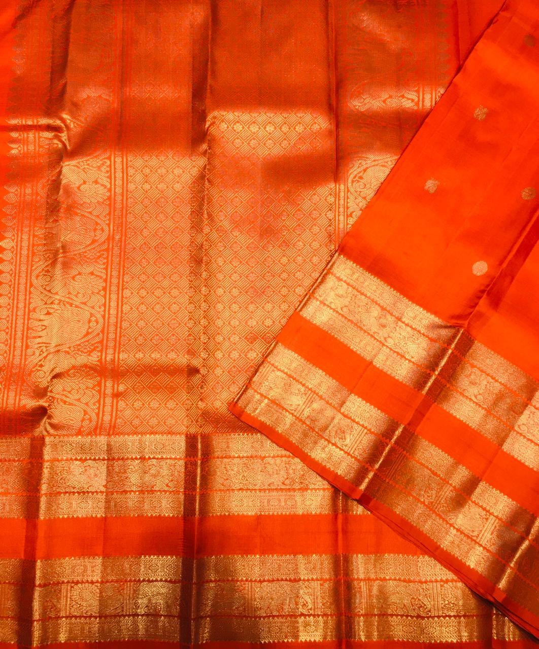 Pure Kanjivaram Silk Saree (Product Code: 4459)