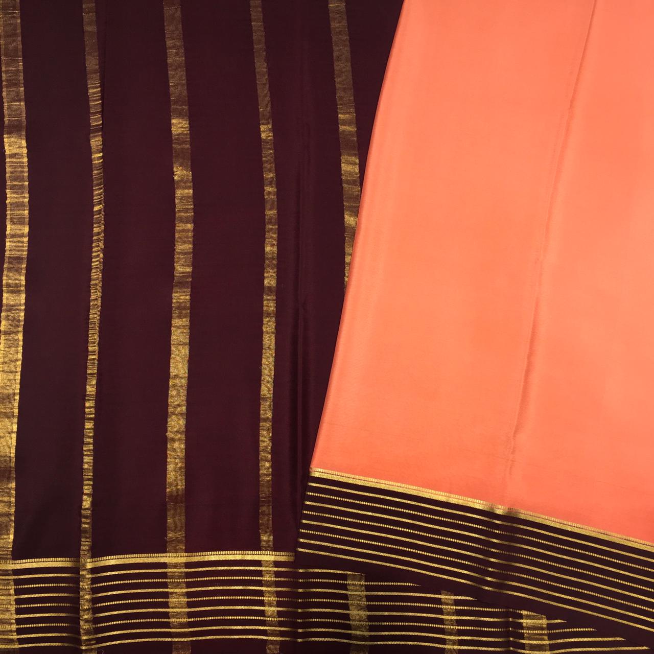 Pure Mysore Crepe Saree ( Product Code: 3570)