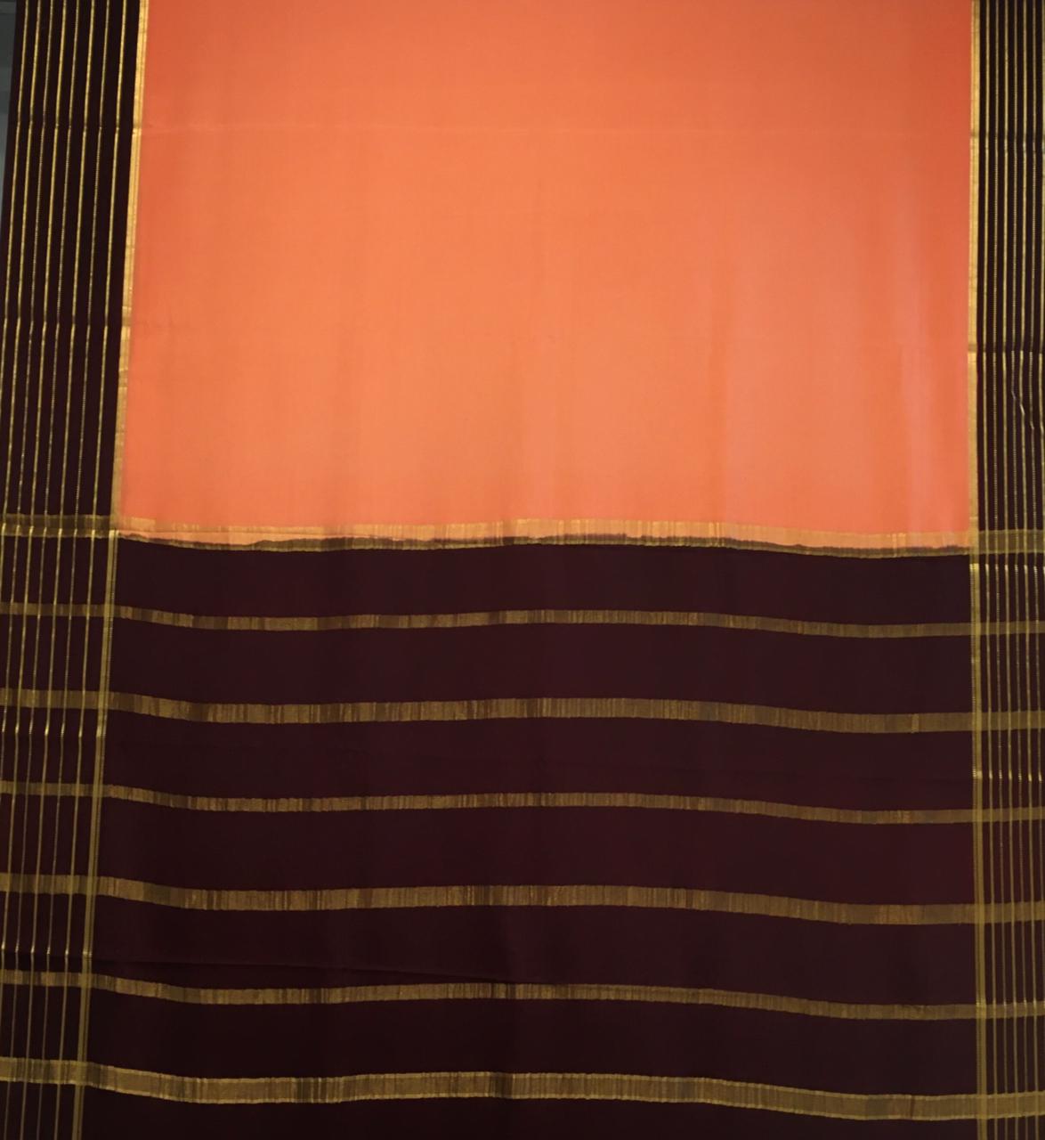 Pure Mysore Crepe Saree ( Product Code: 3570)