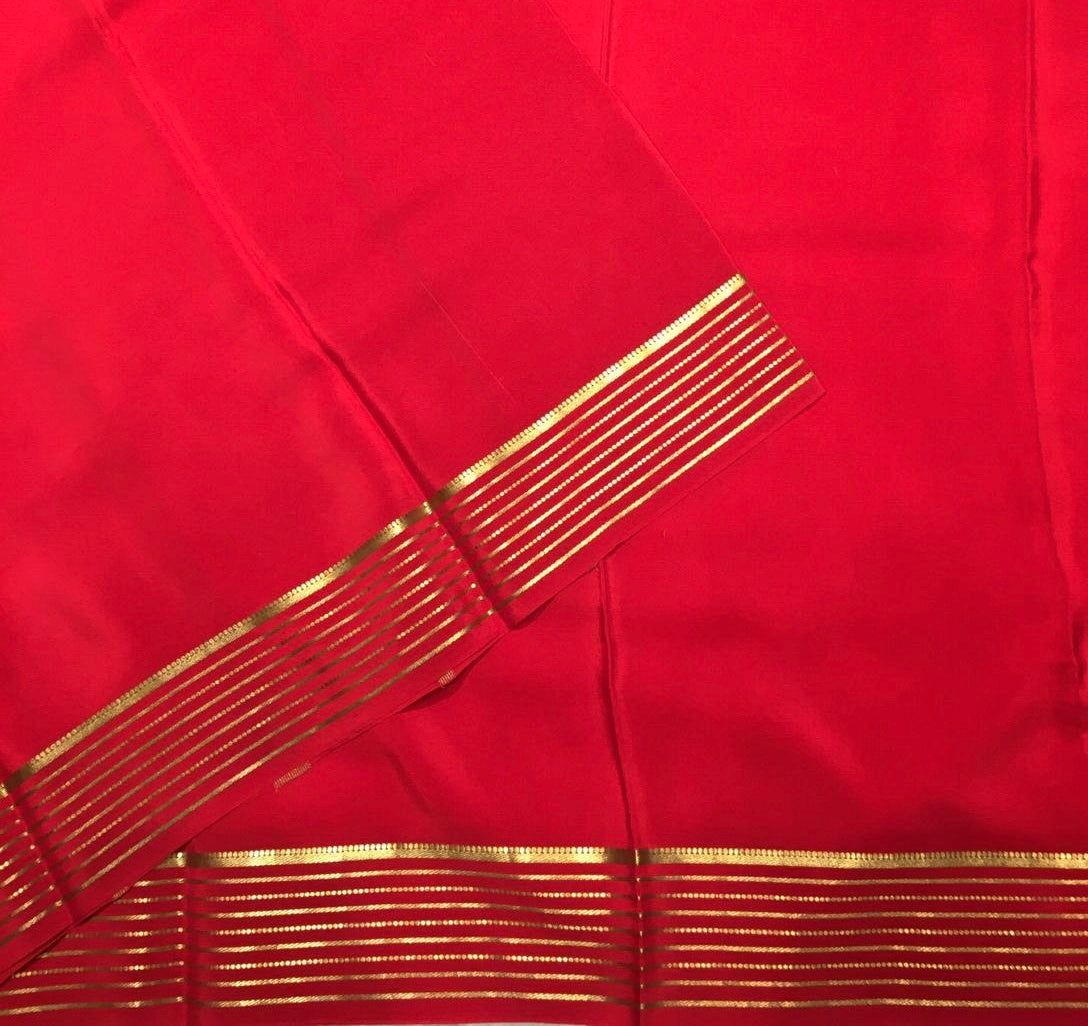 Pure Mysore Crepe Saree (Product Code: 4413-03)