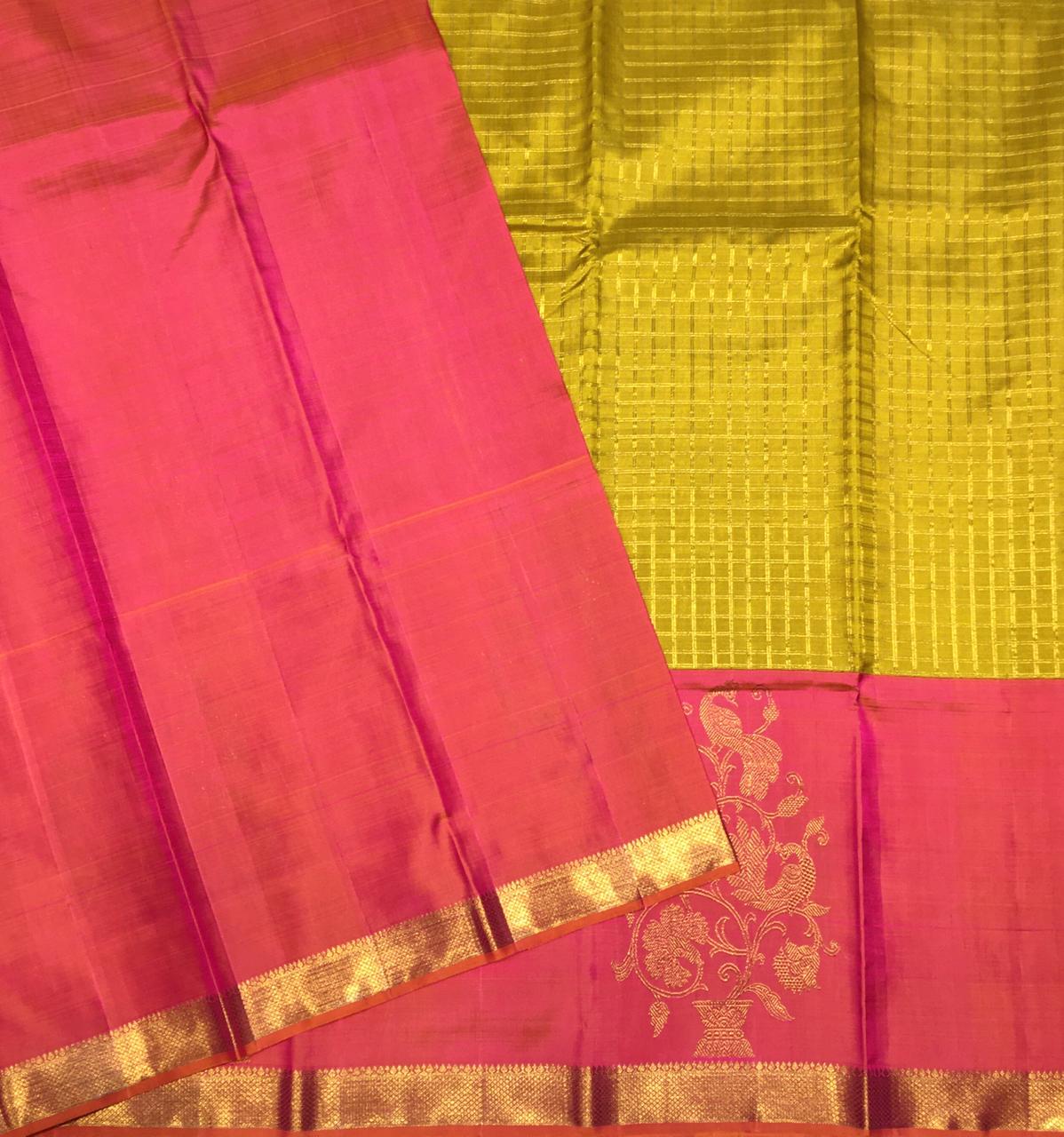 Pure kanjivaram traditional silk saree(product code:1893)