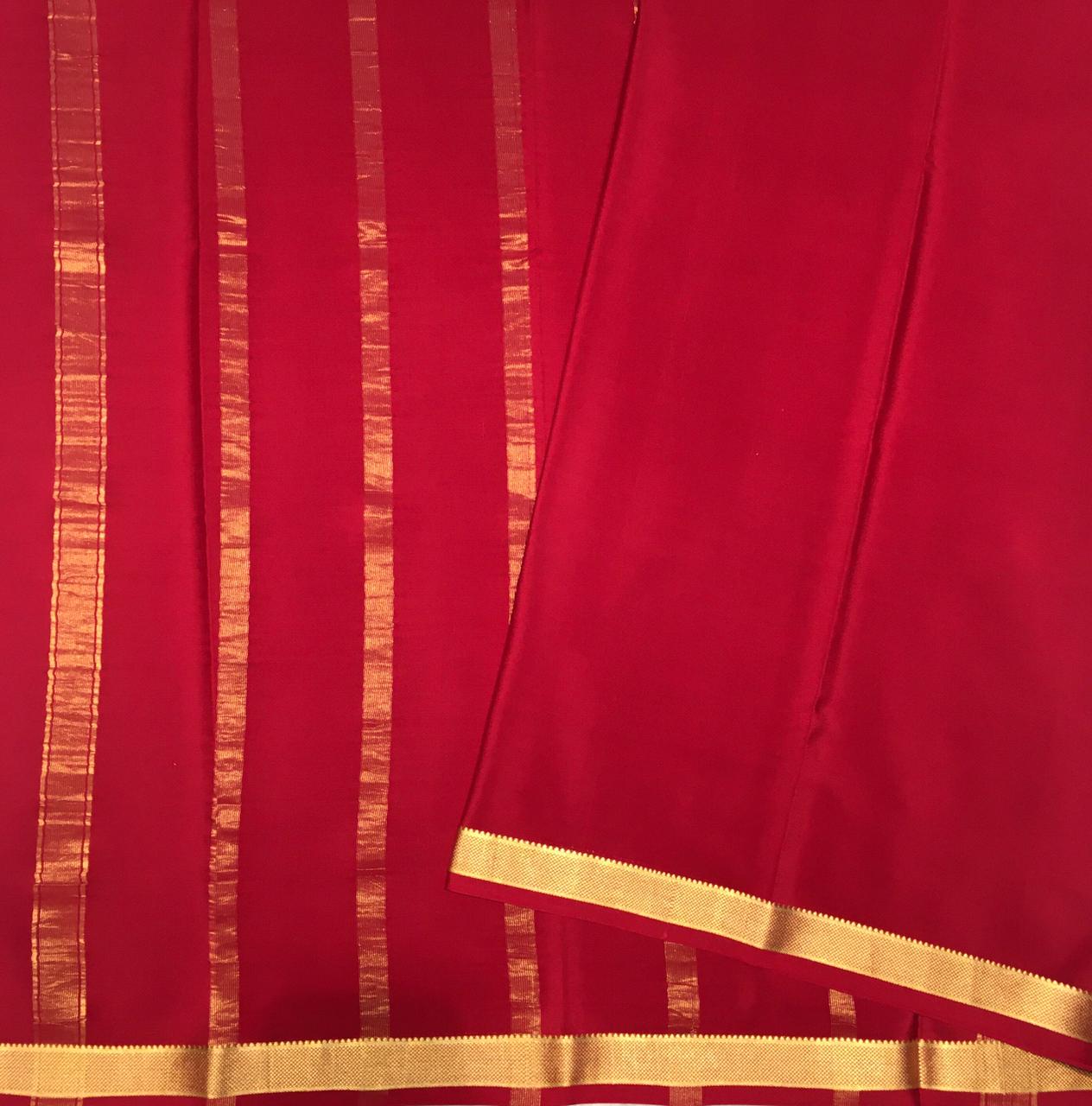 Pure Mysore Crepe Saree (Product Code: 3552)
