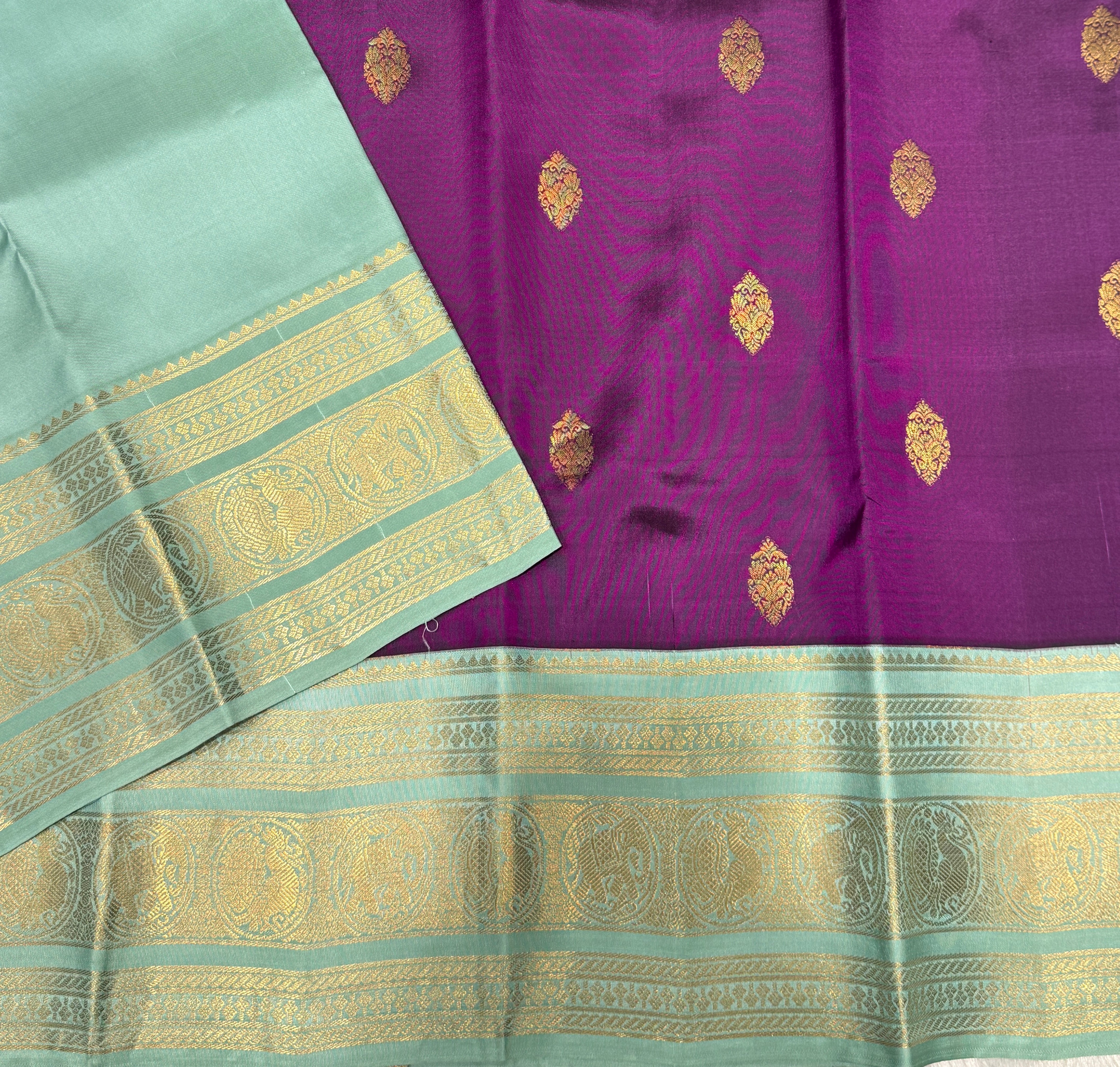 Pure Kanjivaram Silk Saree (Product Code: 4934)