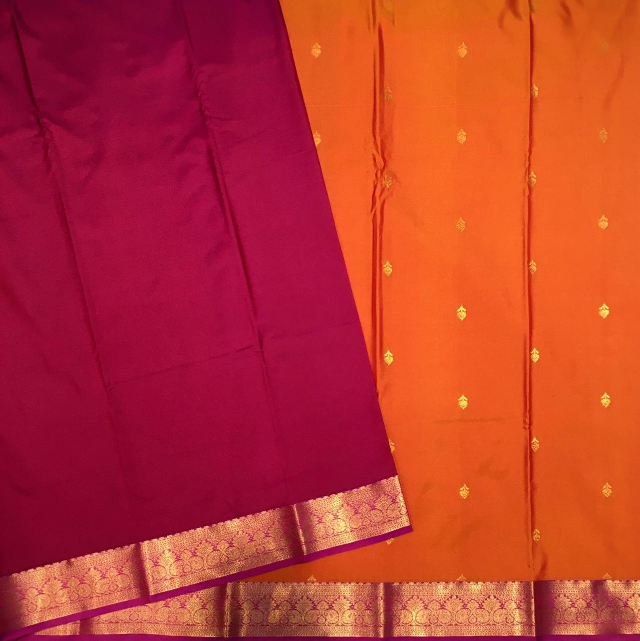 Semi Kanjivaram Saree (Product Code:4321)