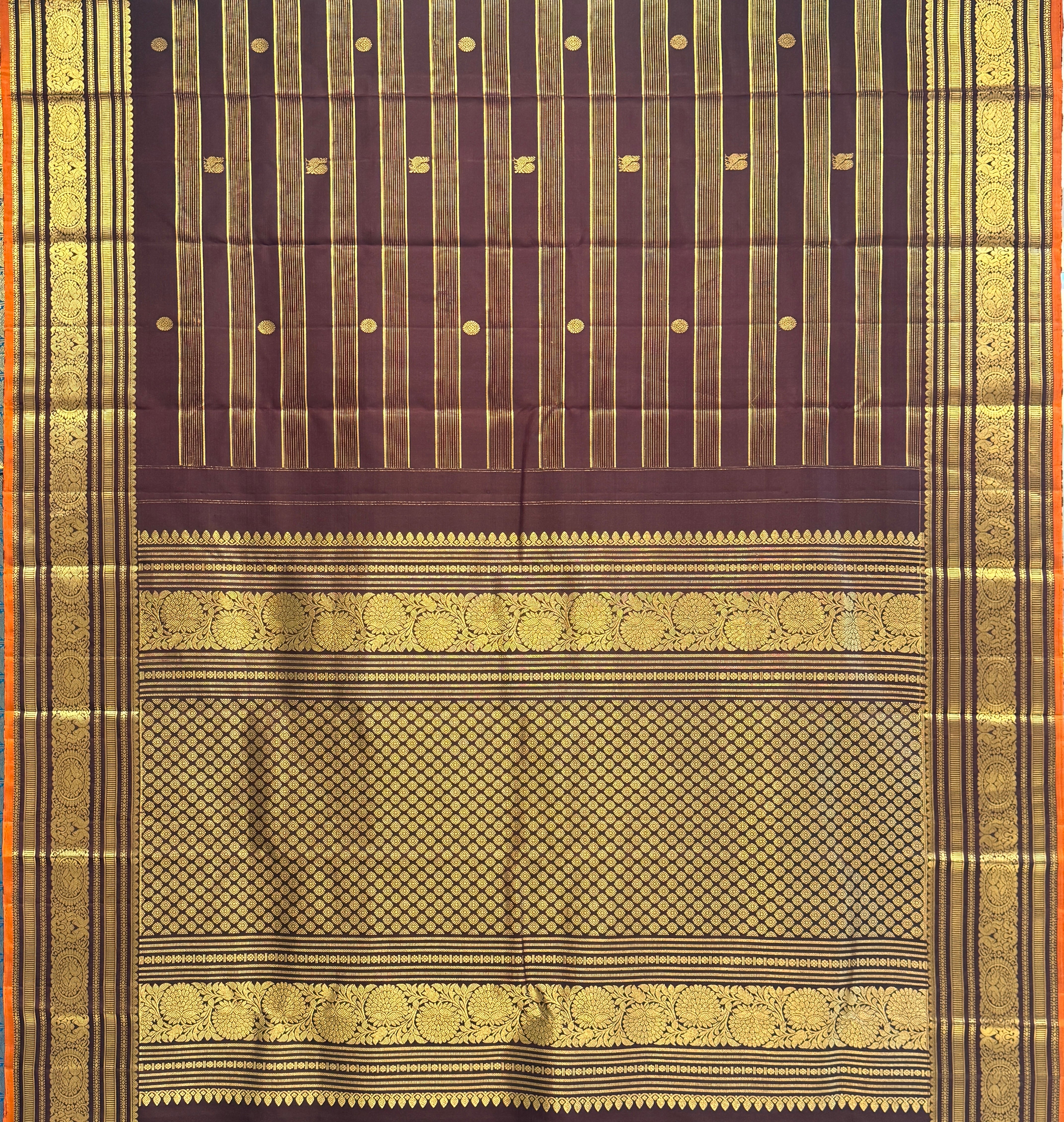 Pure Kanjivaram Traditional Silk Saree (Product Code: 4595)