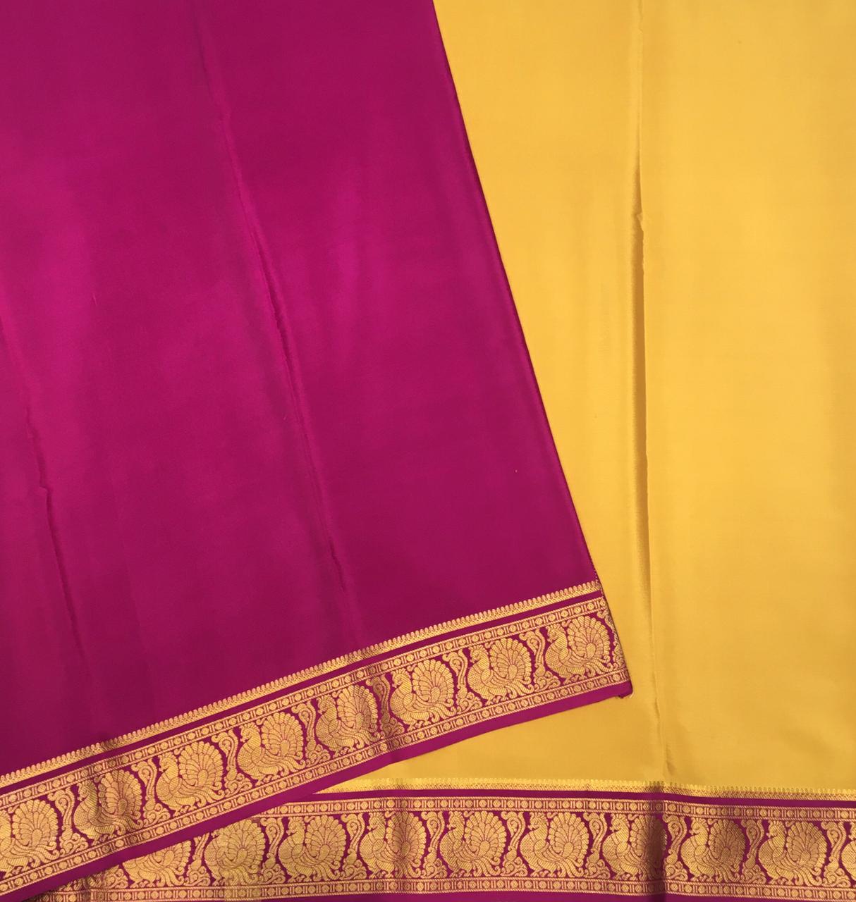 Pure Mysore crepe saree (Product code: 3582)