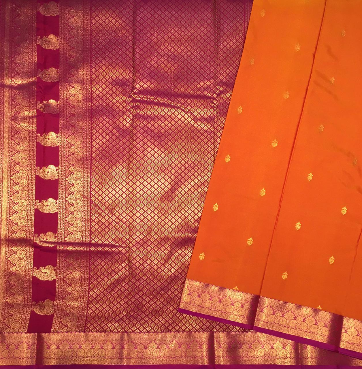 Semi Kanjivaram Saree (Product Code:4321)