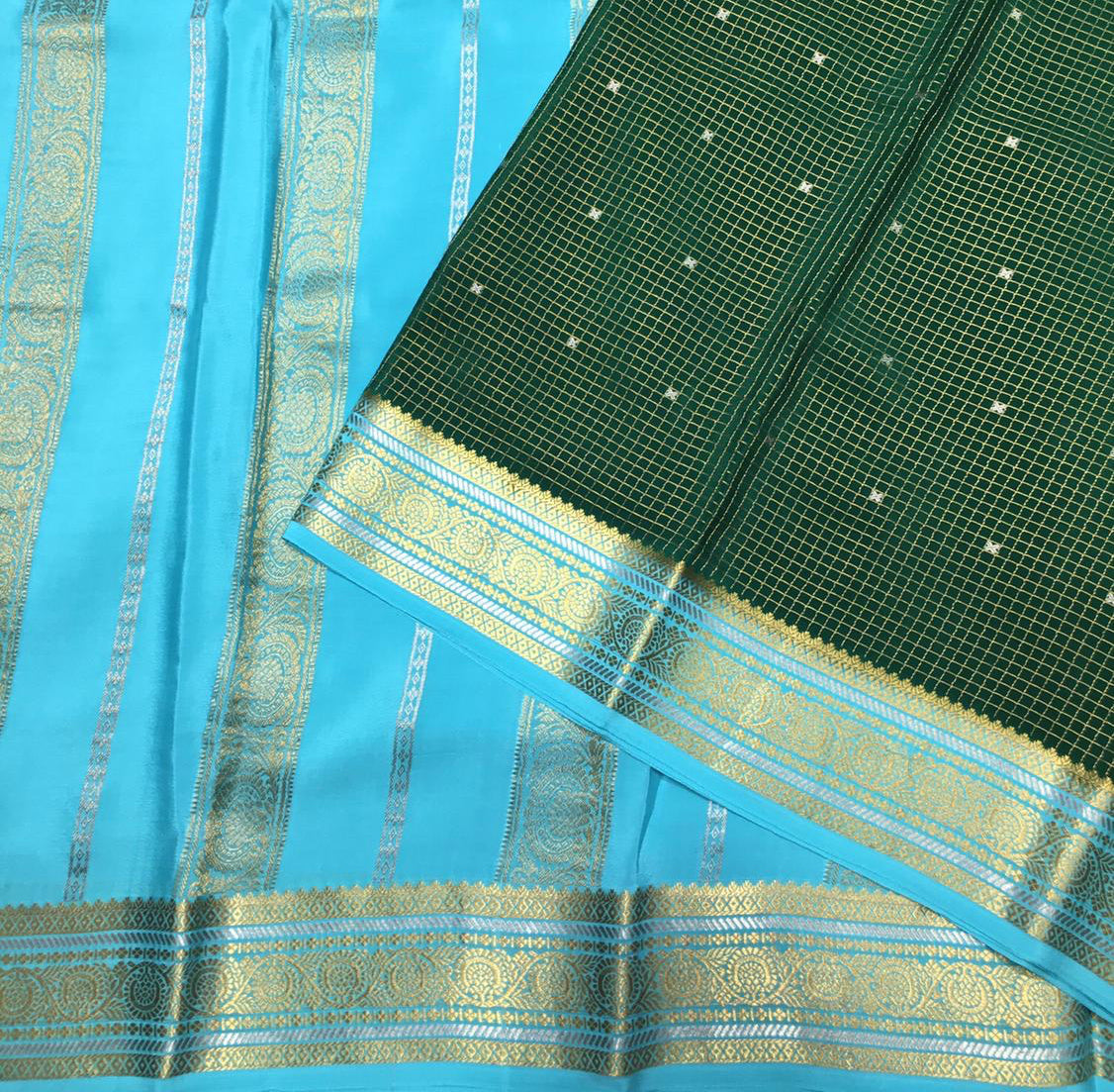 pure Mysore Crepe Saree (Product Code: 4416-05)