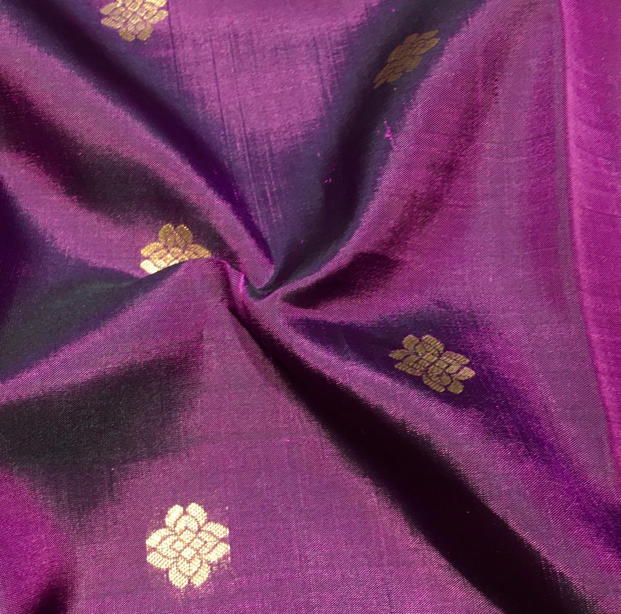 Pure mix kanjivaram silk saree (product code:2520)