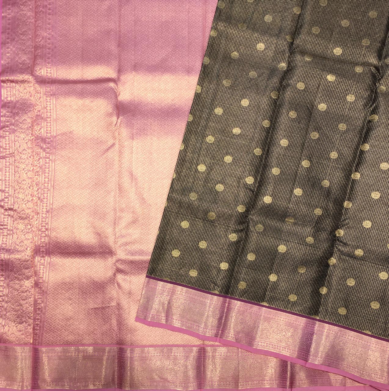 Pure Mix Korvai Kanjivaram Silk Saree (Product Code:3677)