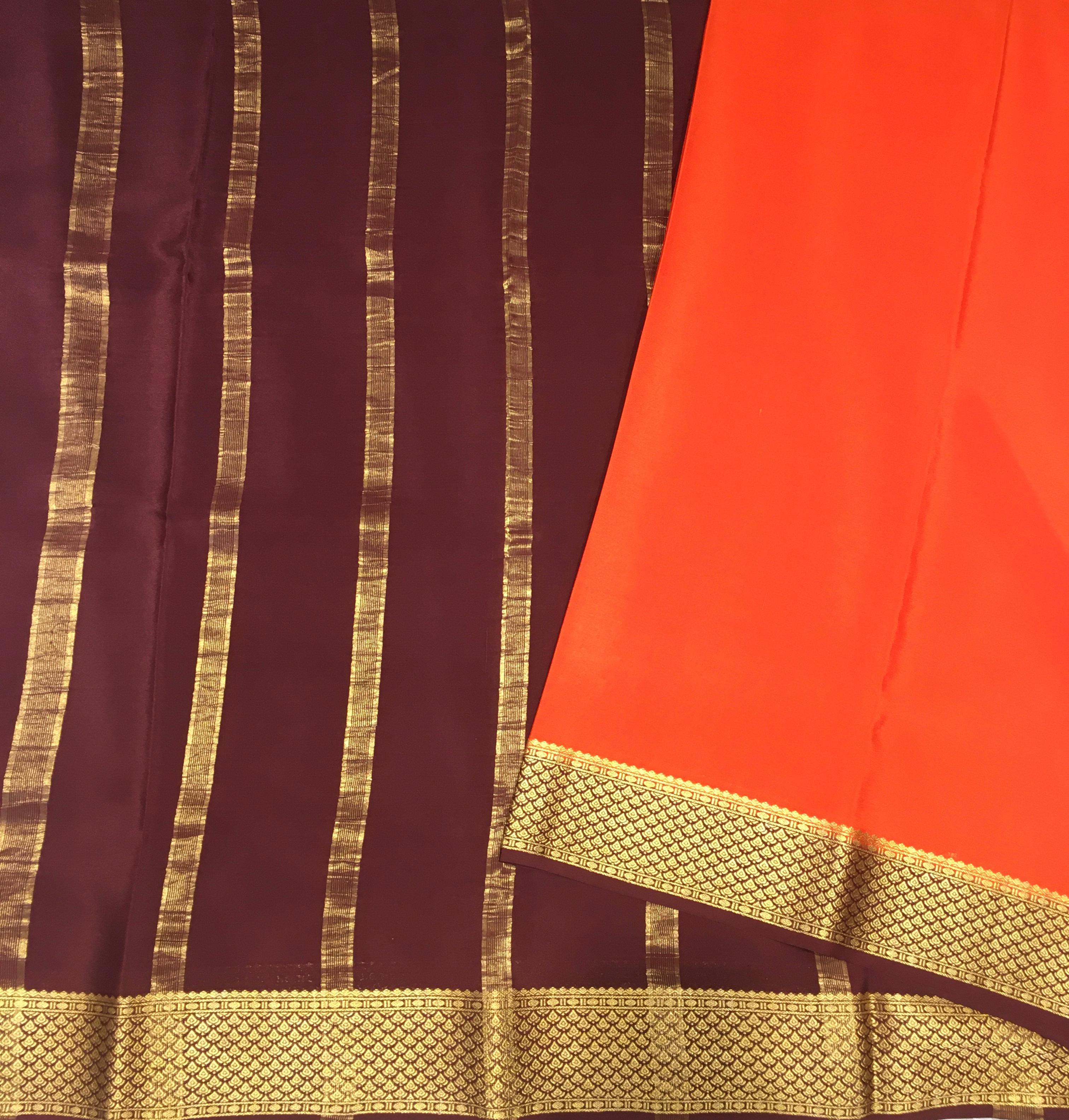 Pure Mysore crepe saree (product code:3152)