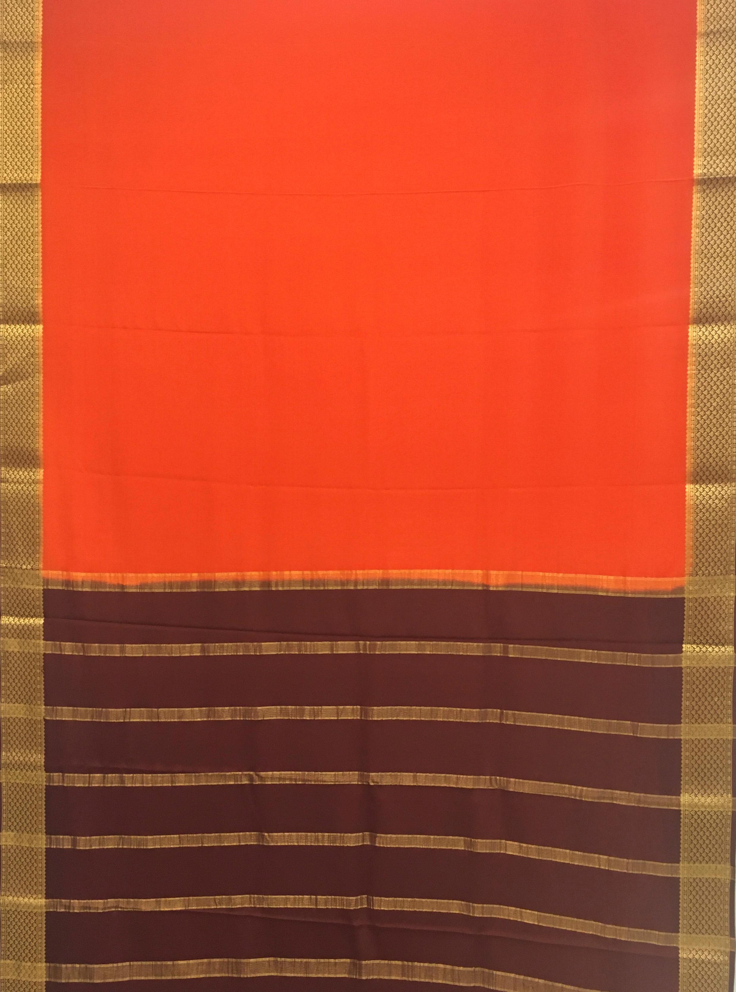 Pure Mysore crepe saree (product code:3152)