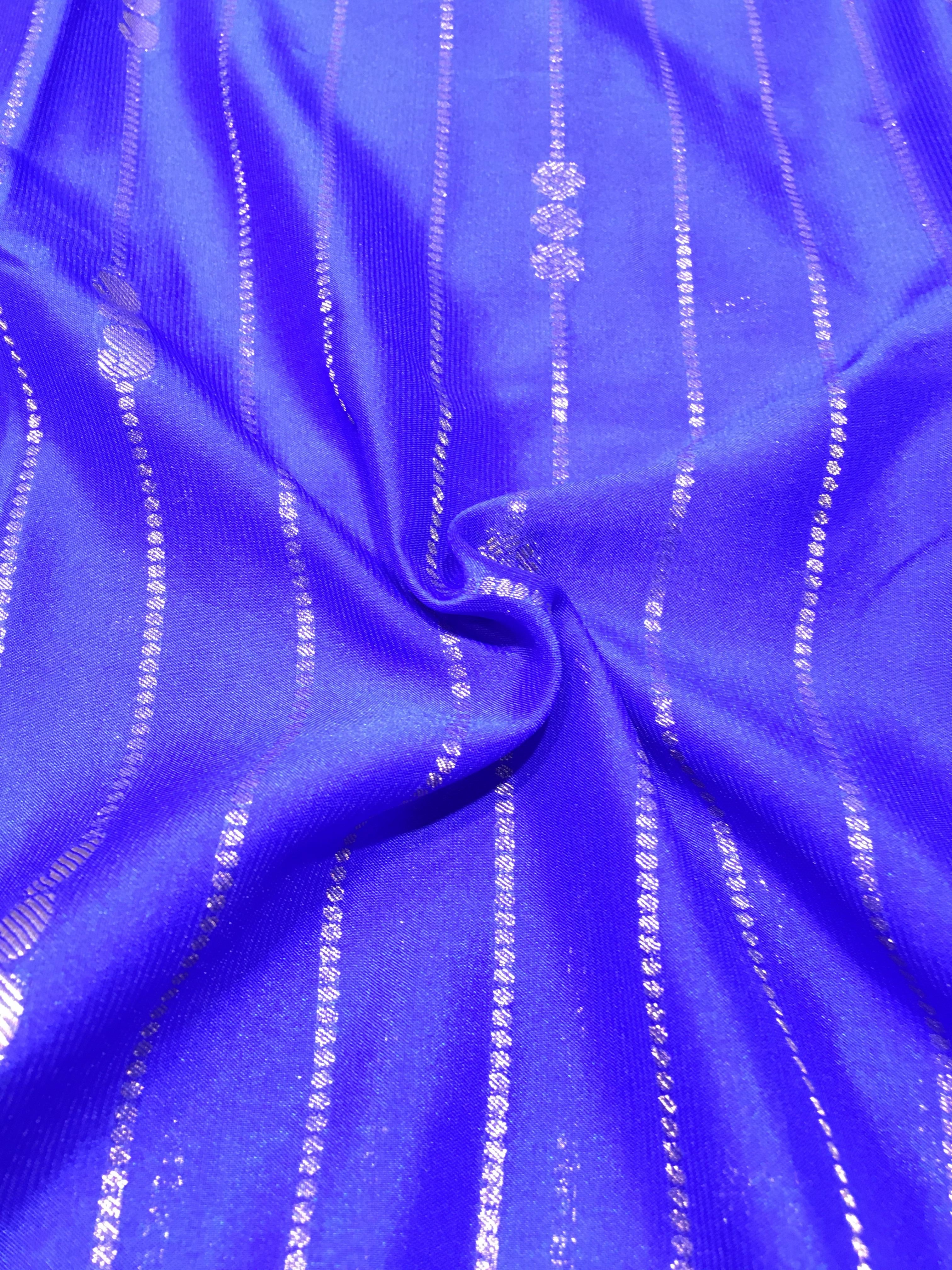 Semi Mysore crepe saree