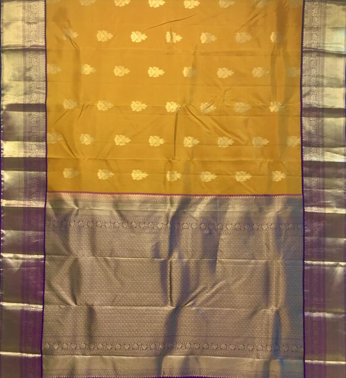 Pure mix Kanchipuram silk saree (product code:3685)