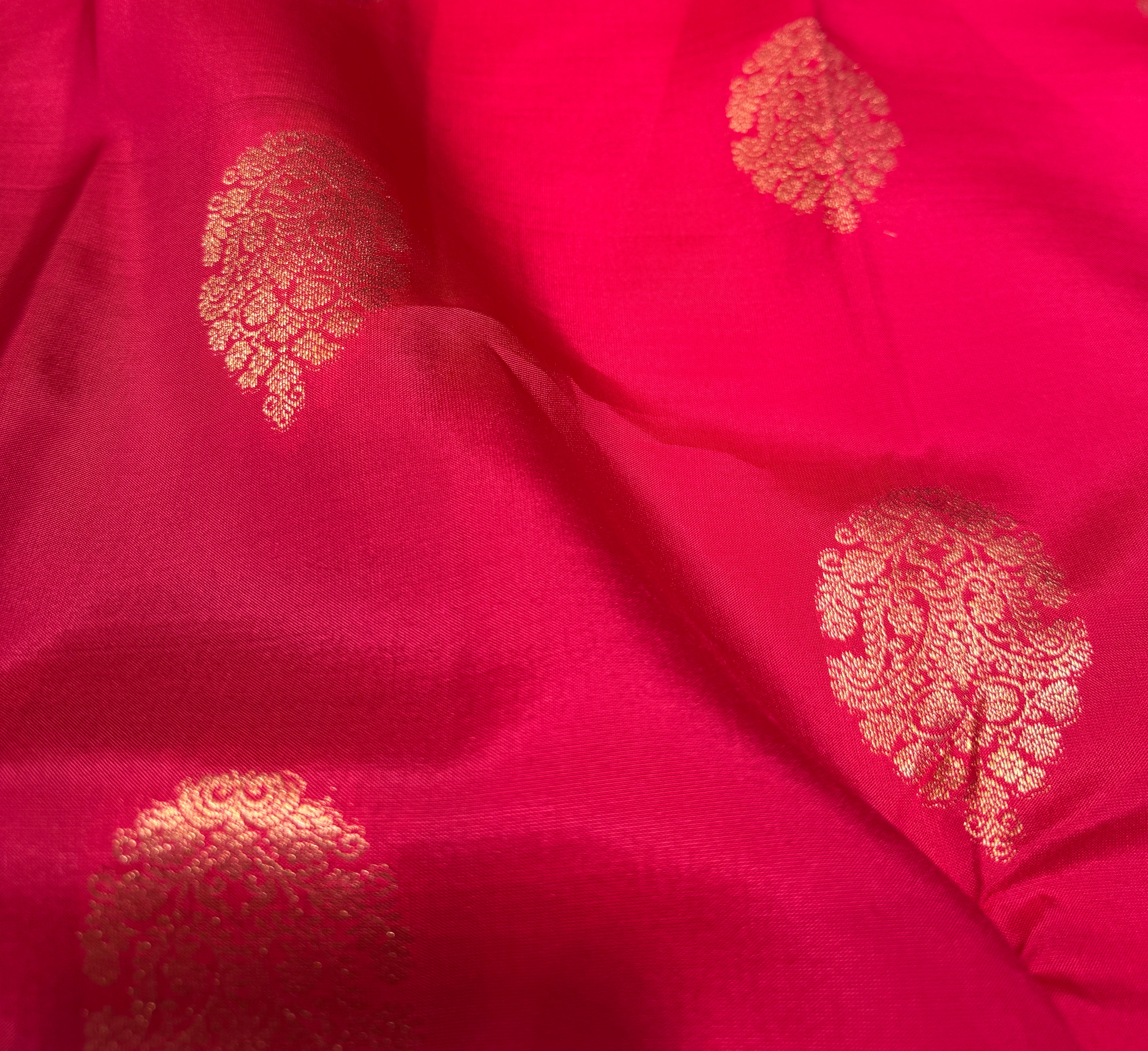 Pure Mix Kanjivaram Korvai Silk Saree (Product Code: 3679)