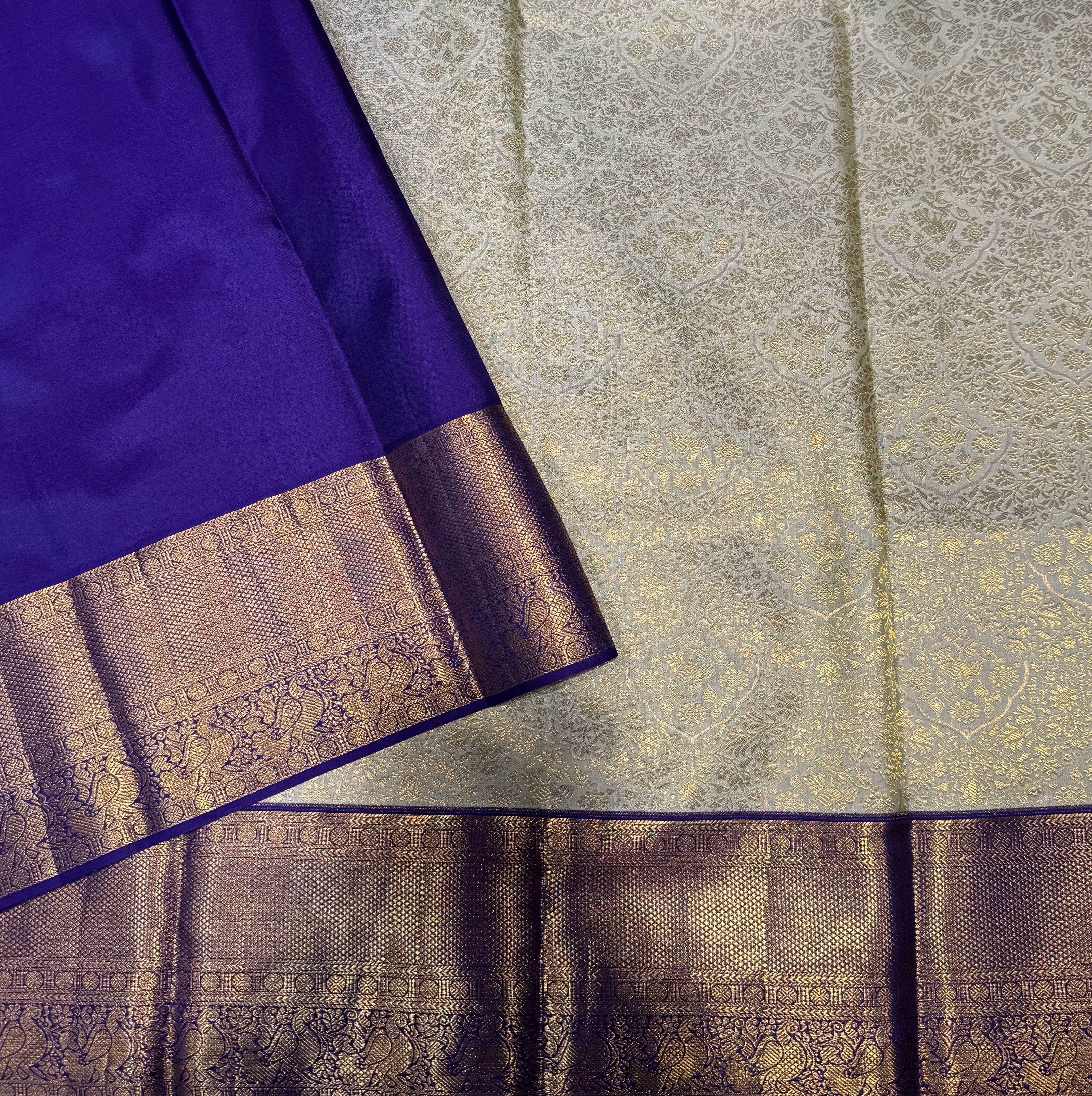 Pure Kanjivaram Bridal Silk Saree (Product Code: 4600-02)