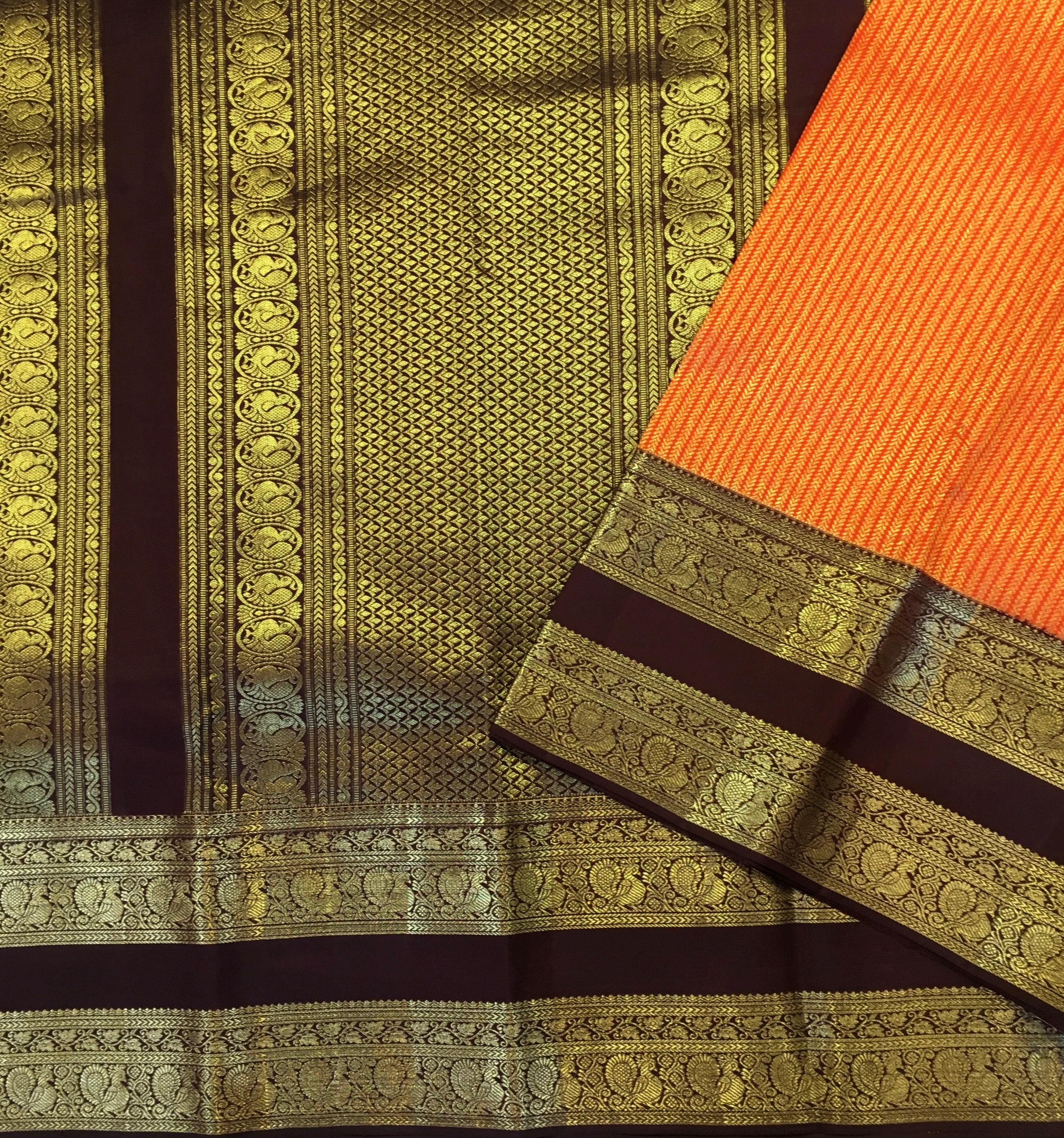 Pure Kanjivaram Bridal Silk Saree (Product Code: 4589)