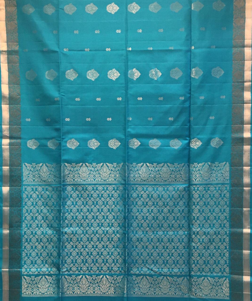 Pure kanjivaram soft silk saree (Product code:4107)