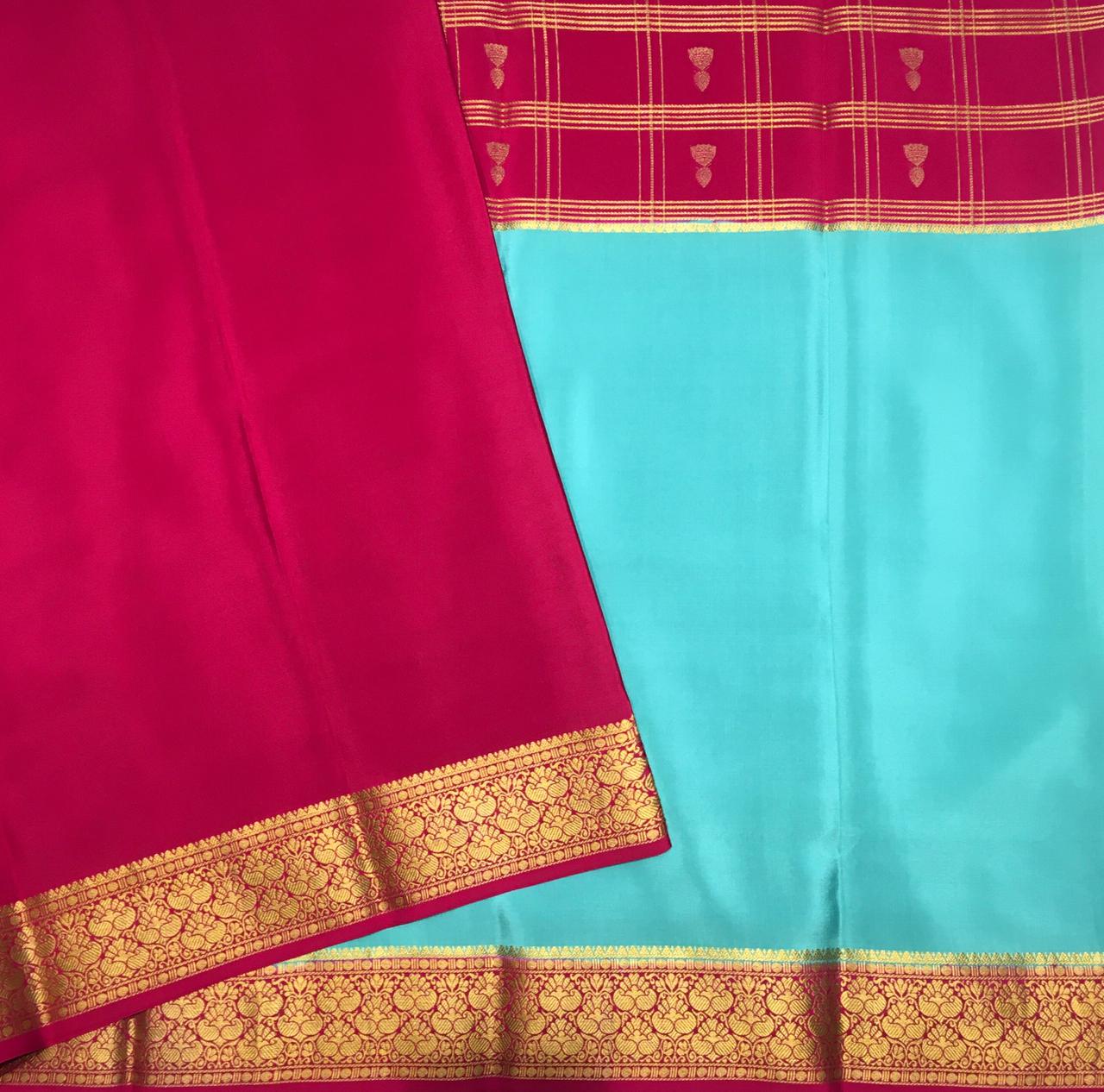 Pure Mysore Crepe Saree (Product Code: 3581)