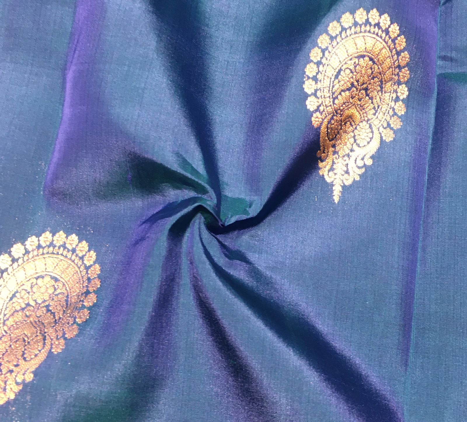 Pure mix Kanchipuram silk saree (product code:3690)