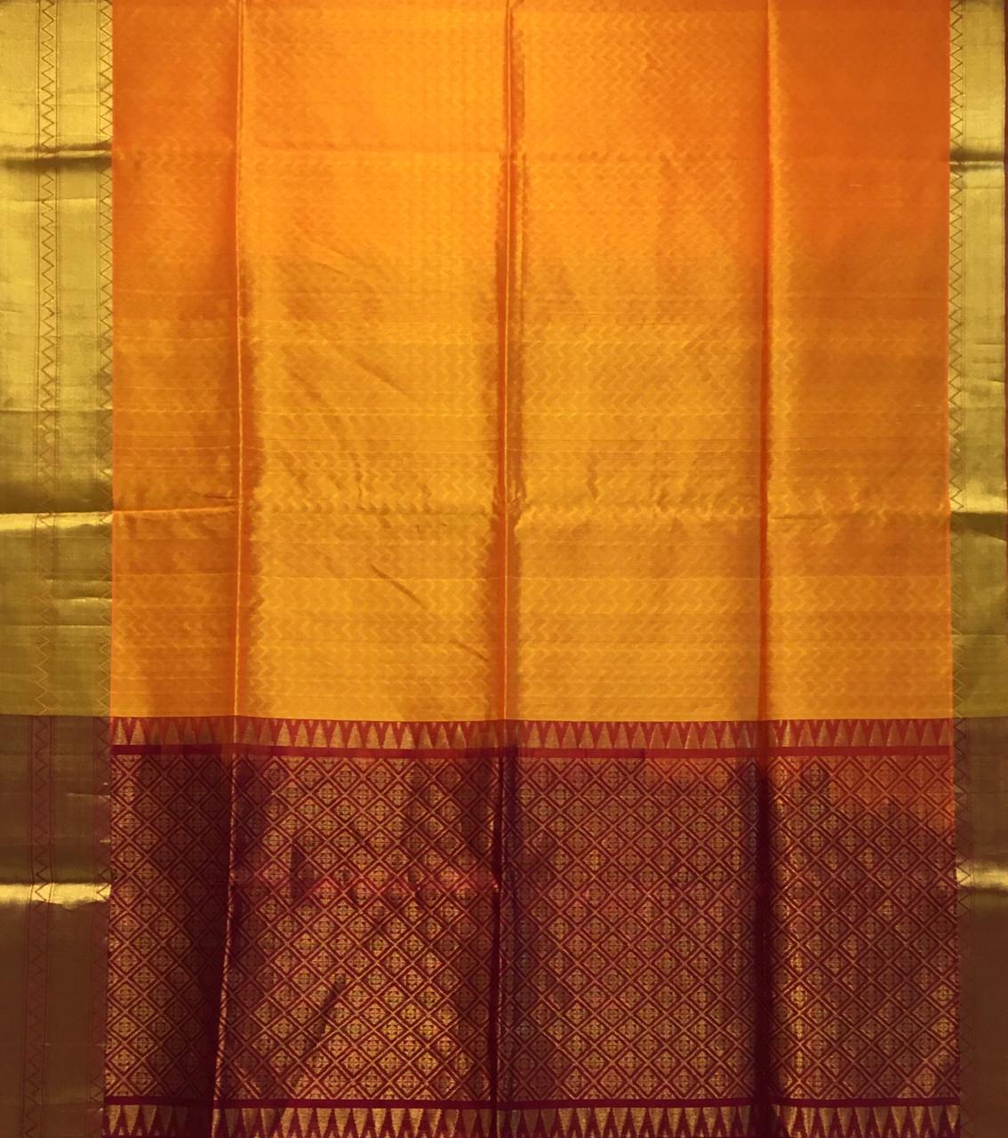 Traditional Silk Cotton Saree (Product code:A16148)