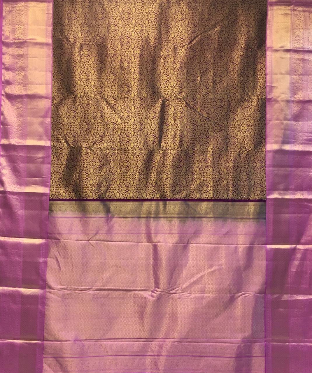 Pure Kanjivaram Bridal Silk Saree (Product Code: 4288)
