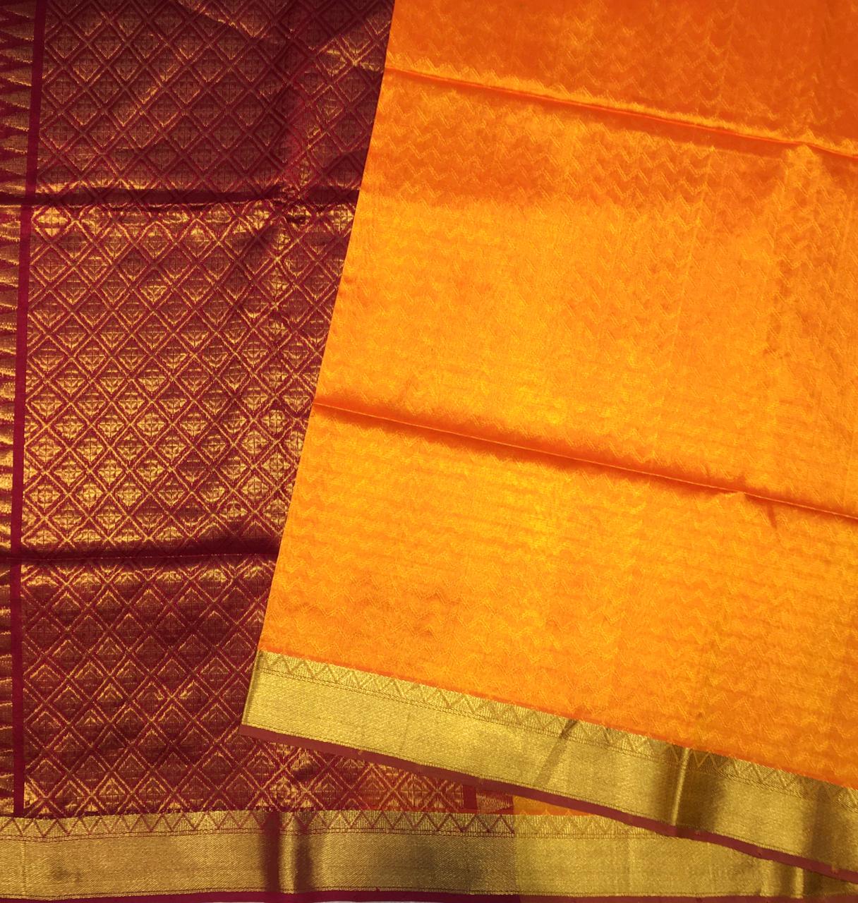 Traditional Silk Cotton Saree (Product code:A16148)