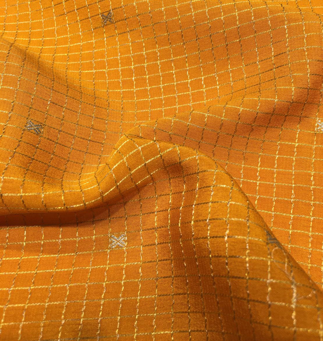 Pure Mysore Crepe Saree (Product Code: 4416-04)