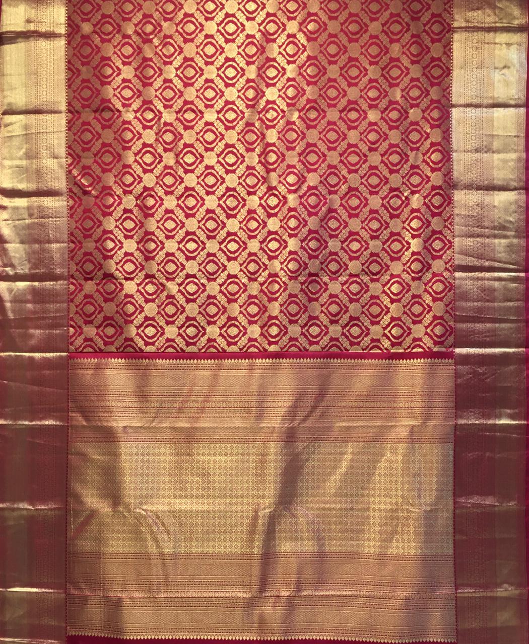 Pure Kanjivaram Bridal Silk Saree (Product Code: 4282)