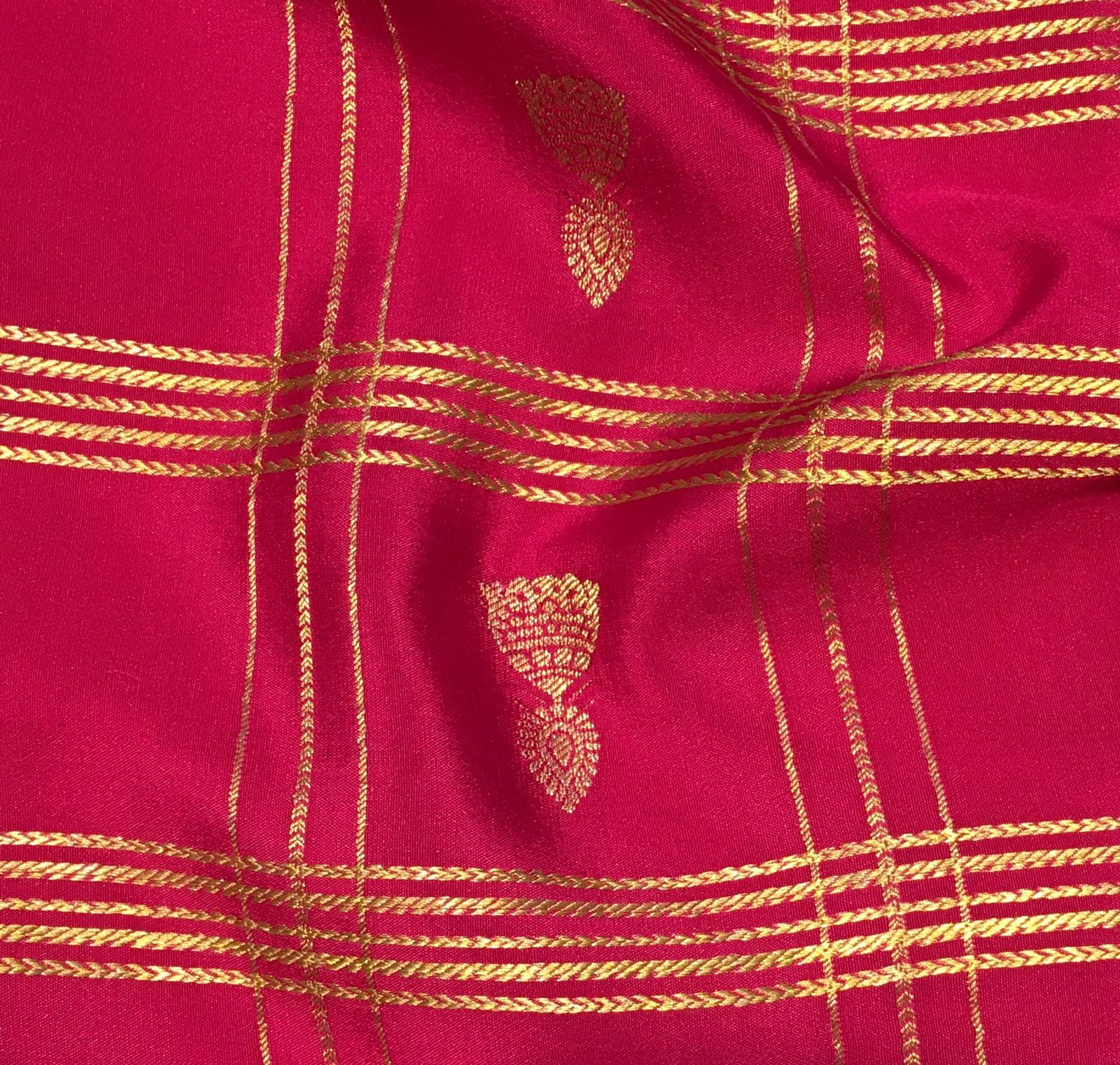 Pure Mysore Crepe Saree (Product Code: 3581)