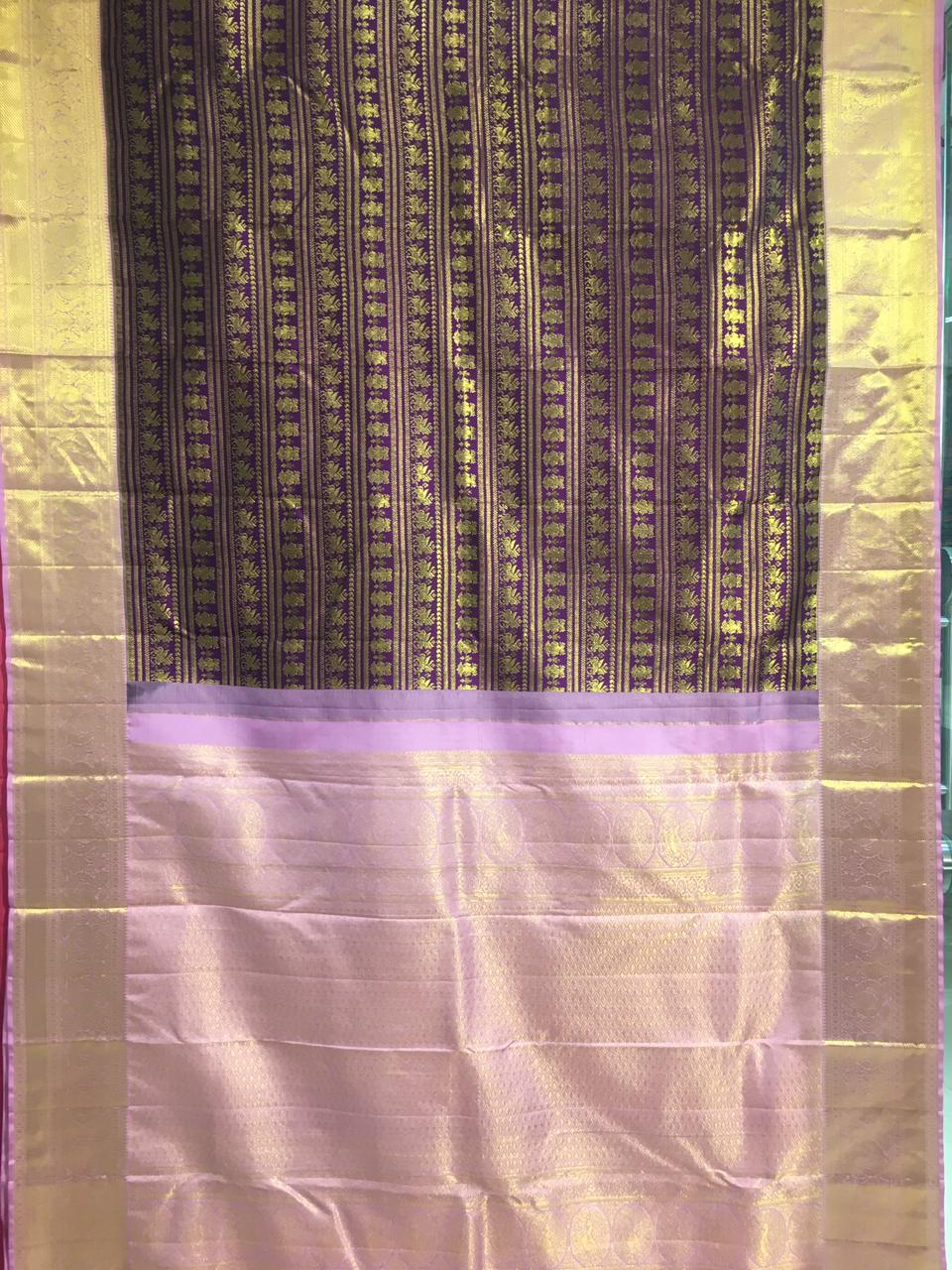 Pure Kanjivaram Bridal Silk Saree (Product Code: 4865)