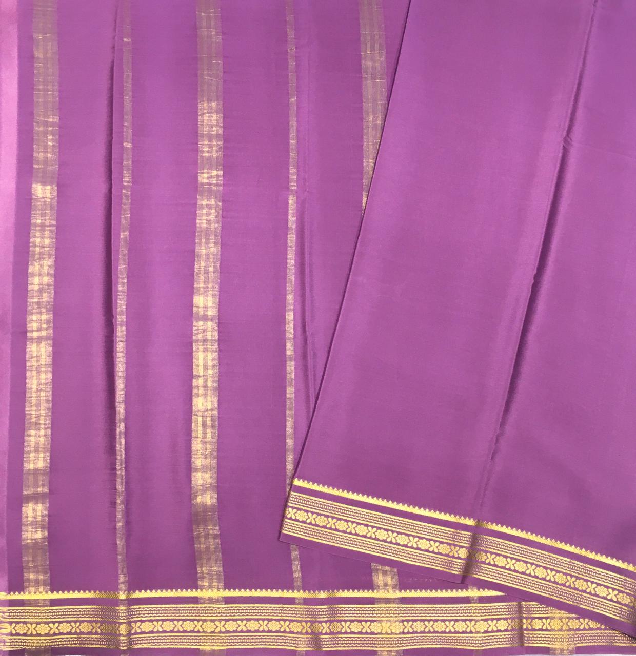 Pure Mysore crepe saree (Product code : 3547)