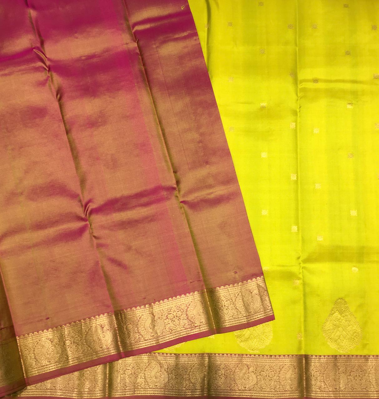 Pure Kanjivaram Silk Saree (Product Code:4259)