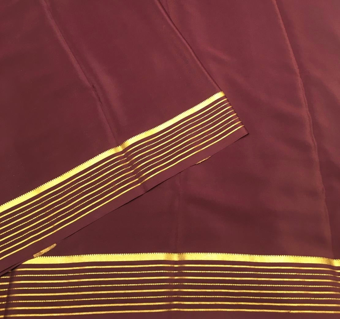 Pure Mysore Crepe Saree (Product Code: 4413-04)
