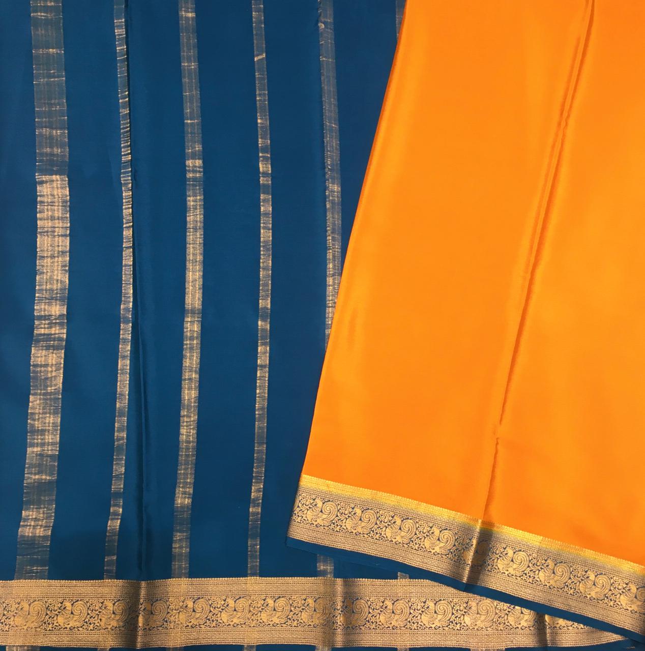 Pure Mysore Crepe Saree (Product Code: 3150)