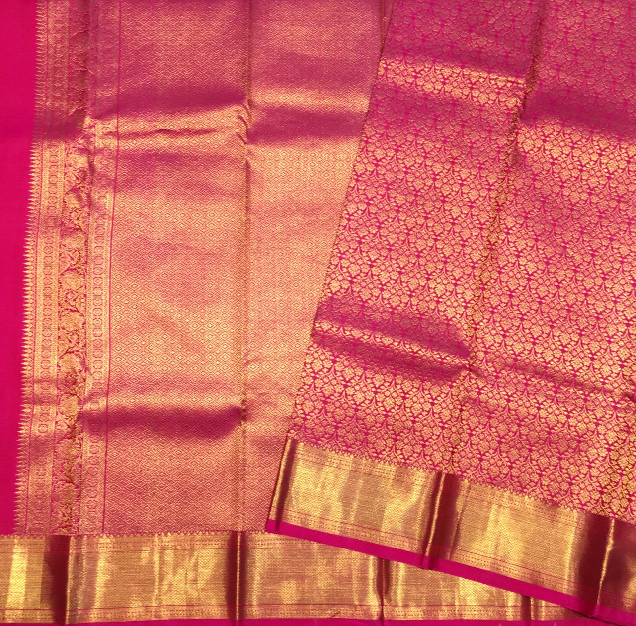 Pure kanjivaram bridal silk saree (product code:3069)