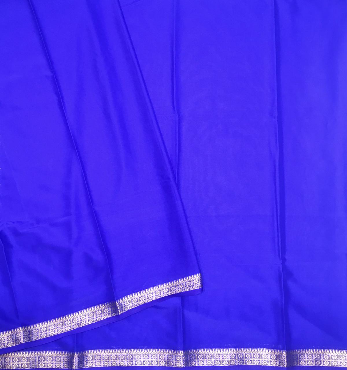 Semi Mysore crepe saree (product code:4091-01)