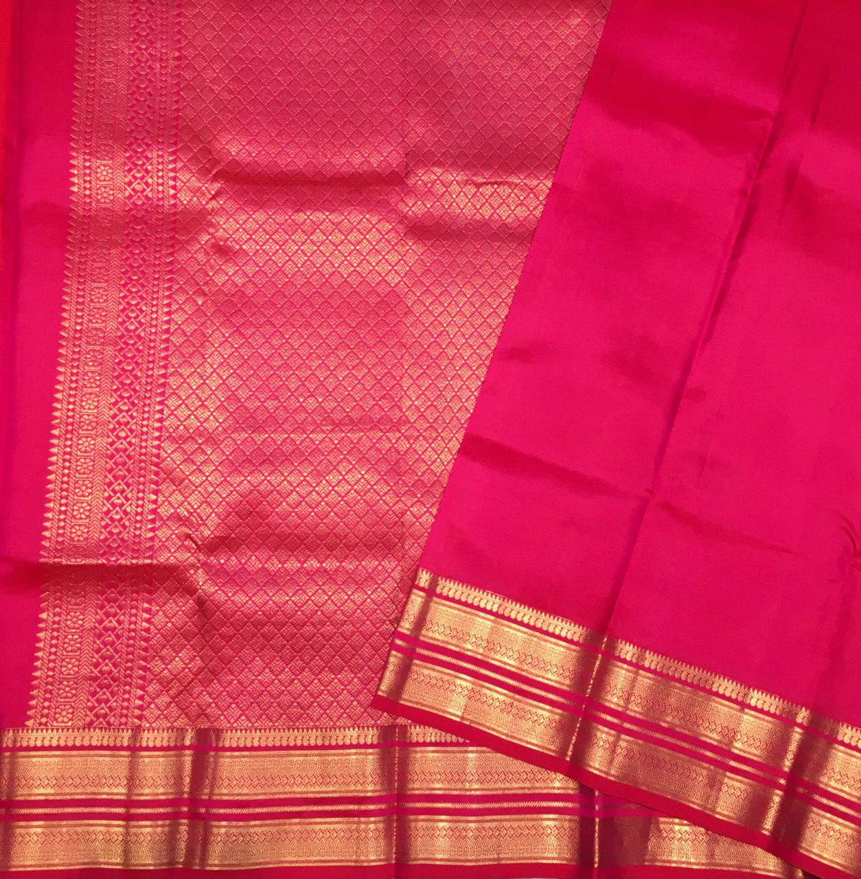 Pure Kanchipuram silk saree (product code: 3755)