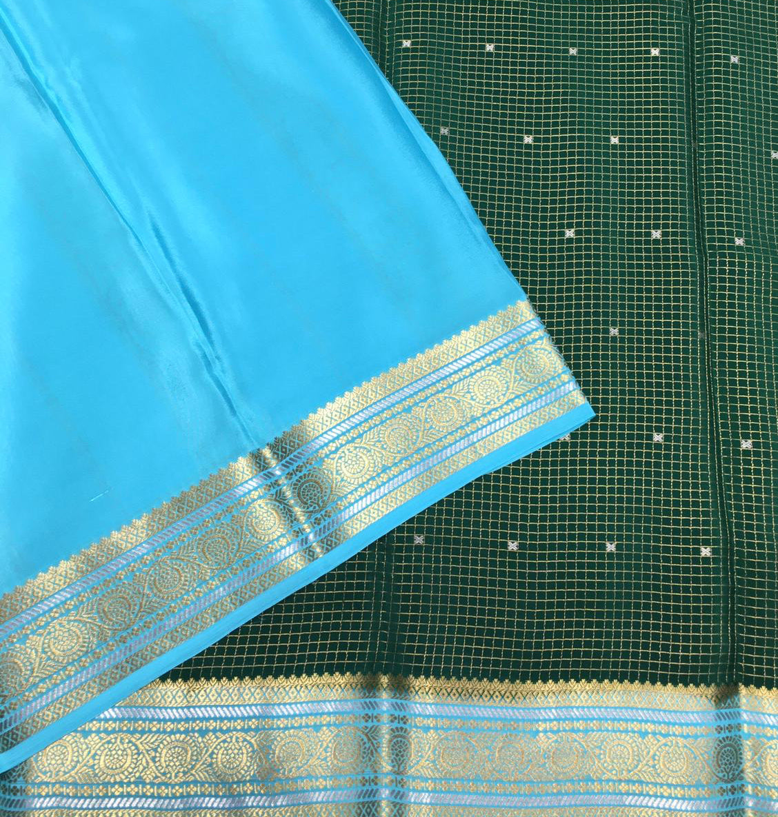 pure Mysore Crepe Saree (Product Code: 4416-05)