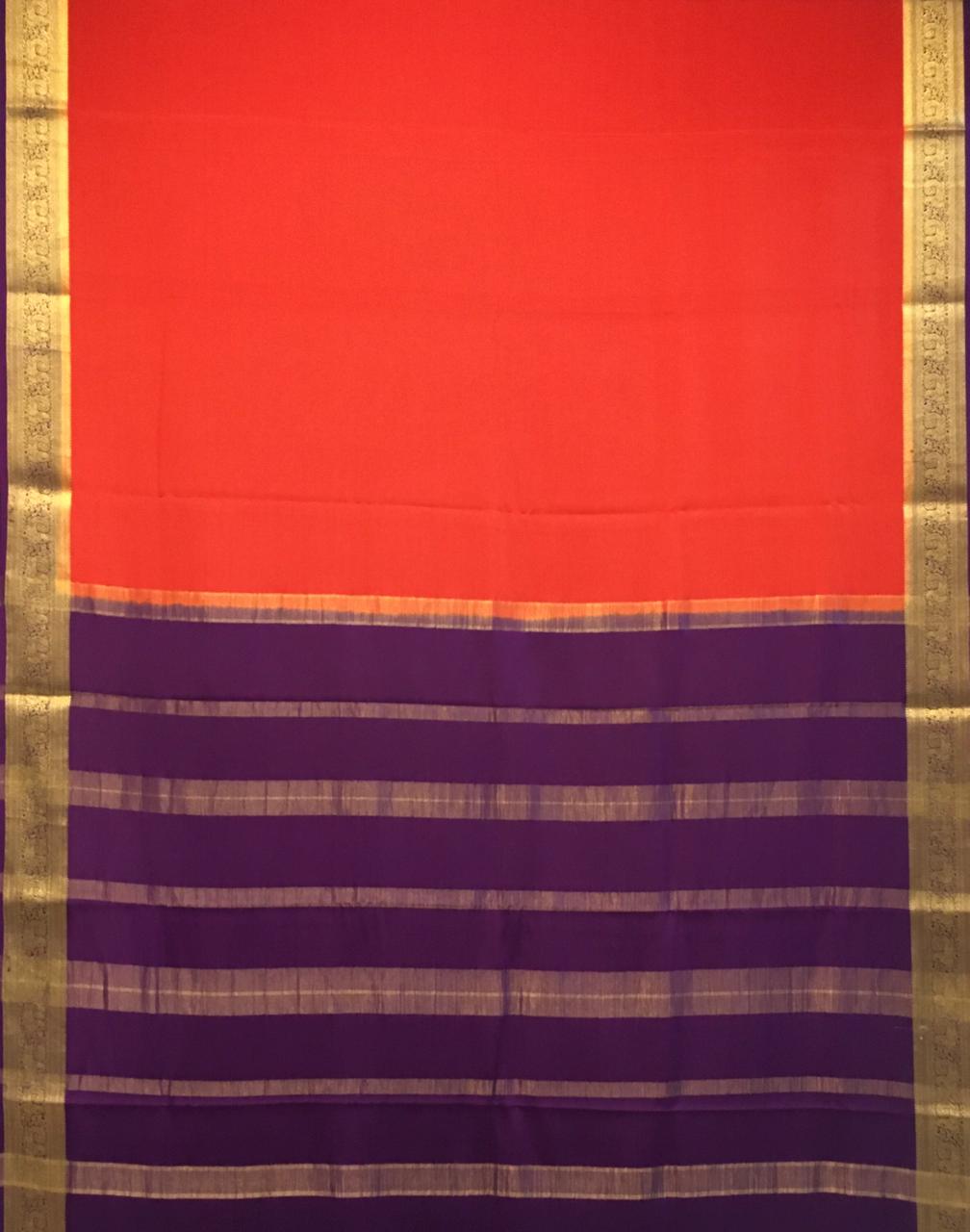 Pure Mysore crepe saree (Product Code: 3560)